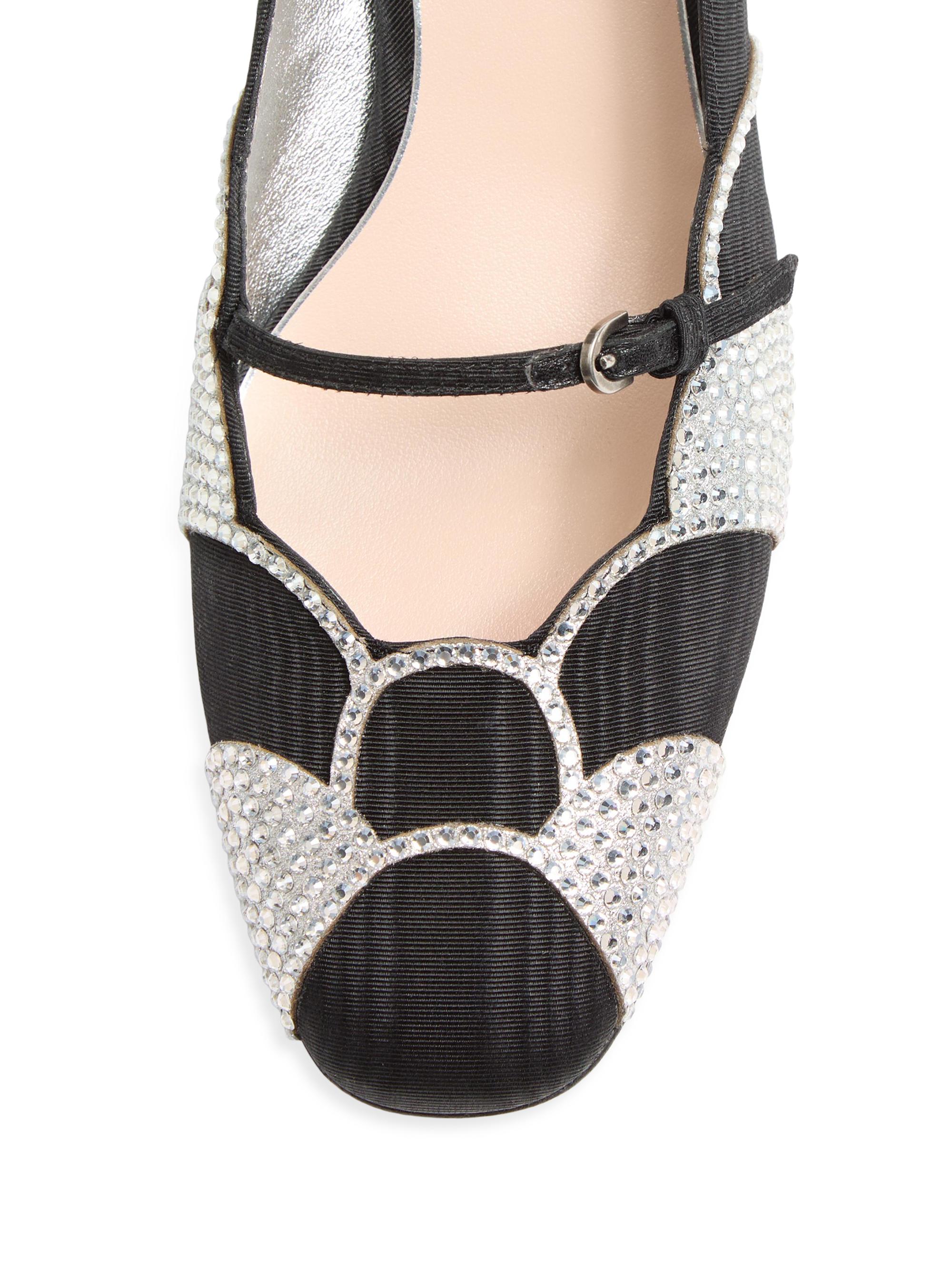 Valentino Garavani Bowow 45MM Pumps in Moirè Fabric with