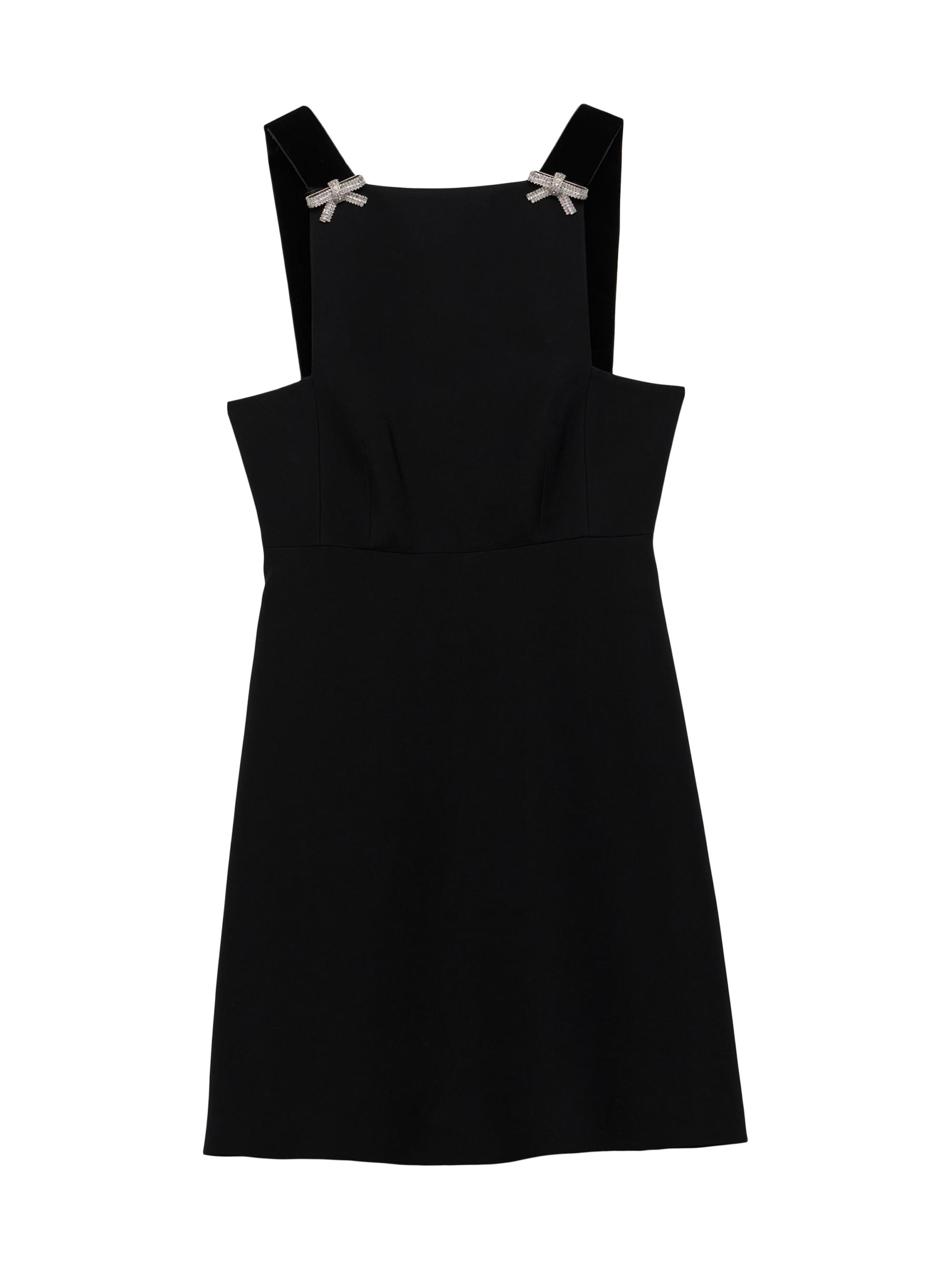 Prada Embroidered Cady Mini Dress | Saks Fifth Avenue