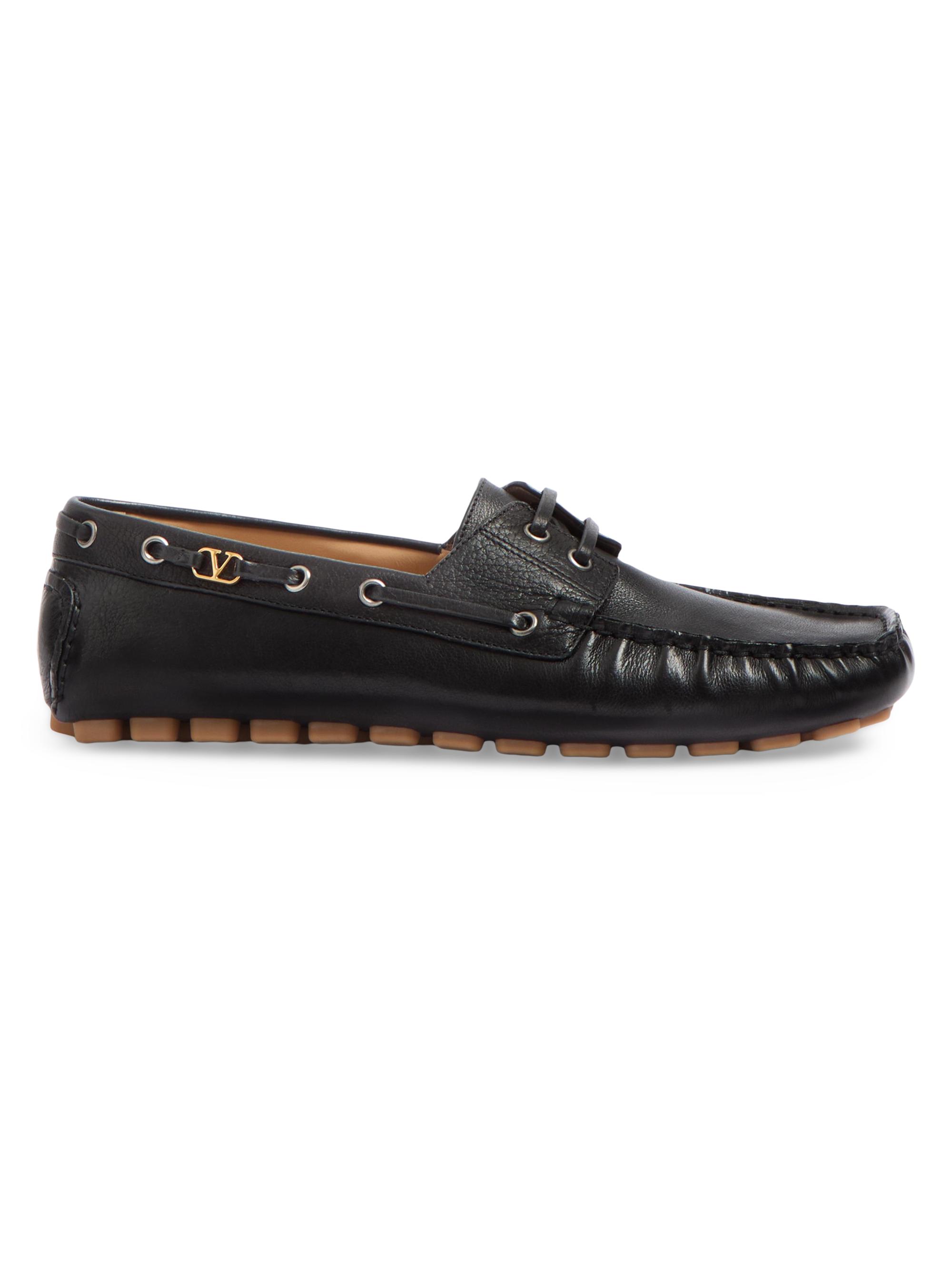 Valentino Garavani Gentleglam Calfskin Loafers | Saks Fifth Avenue