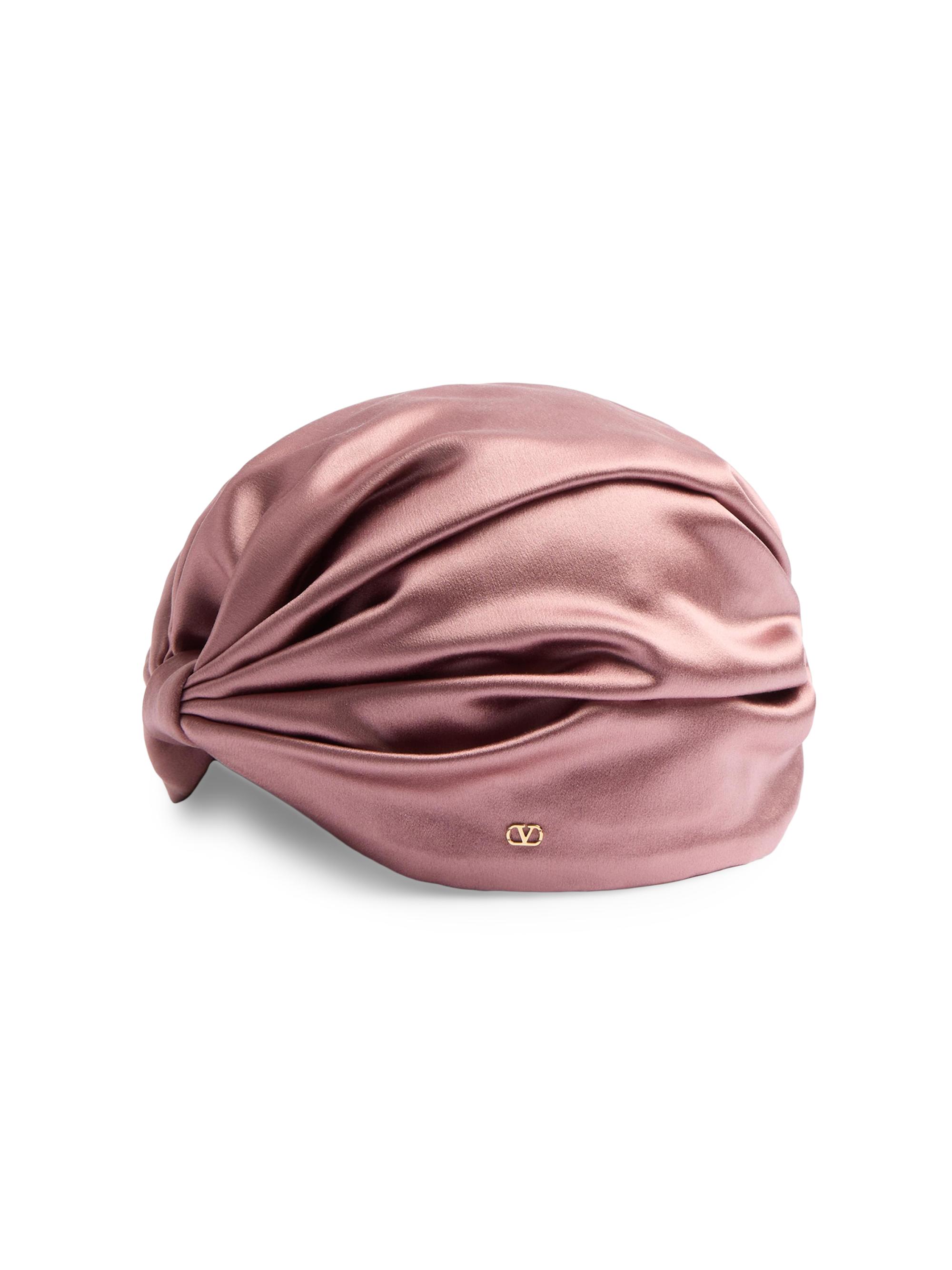 新品！VALENTINO★VLogoシルクカチューシャ ☆VALENTINO☆ VLogoシルクカチューシャ ☆送関込み (VALENTINO
