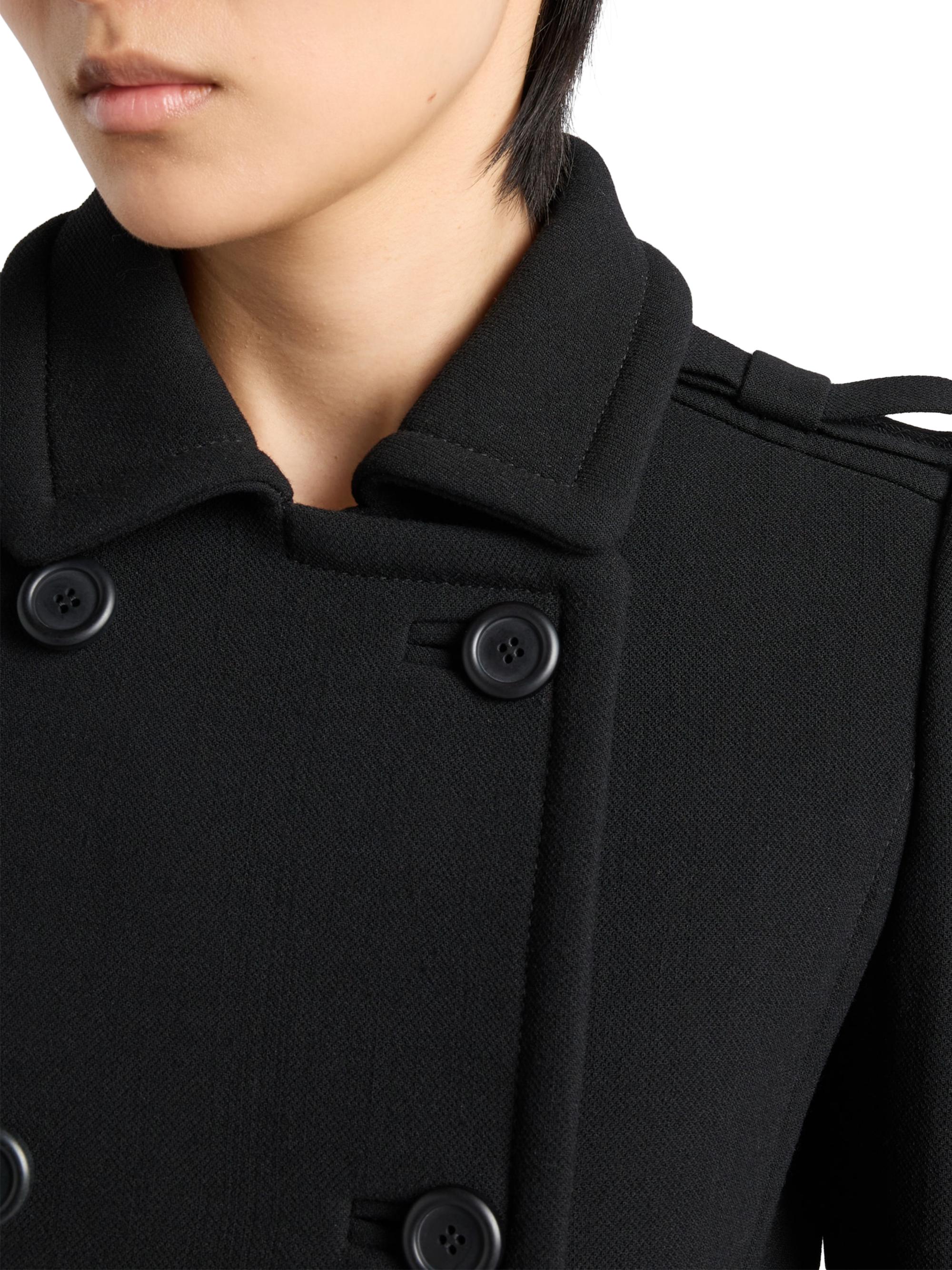 Prada Double Breasted Natte Jacket | Saks Fifth Avenue