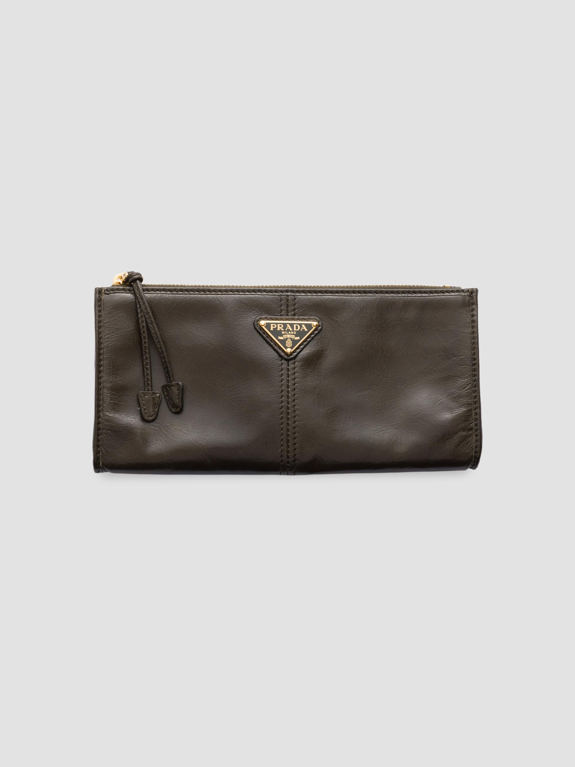 Prada Saffiano Leather Envelope Clutch | Saks Fifth Avenue