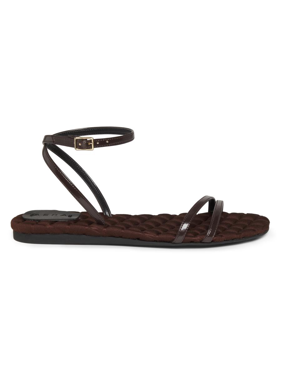 Aera Women's Faye Strappy Sandals In Brown