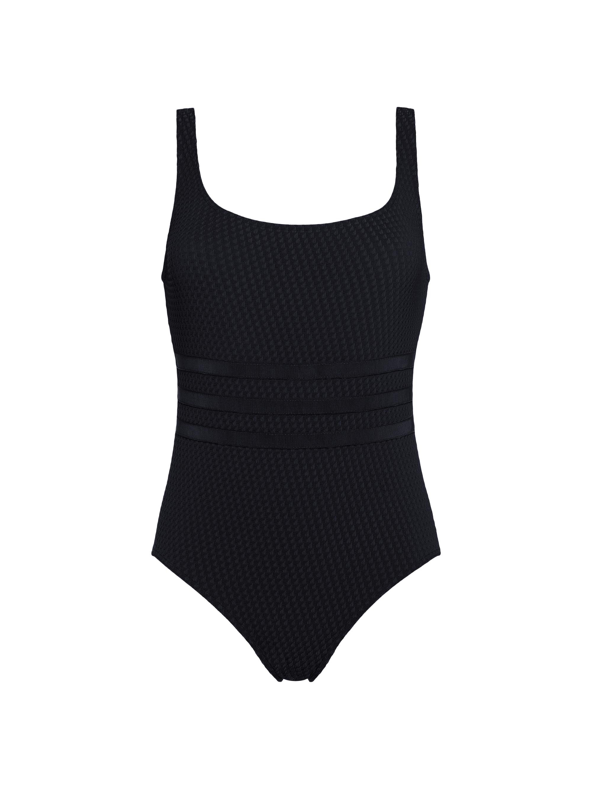 Spanx Piqué Shaping One-Piece Swimsuit | Saks Fifth Avenue