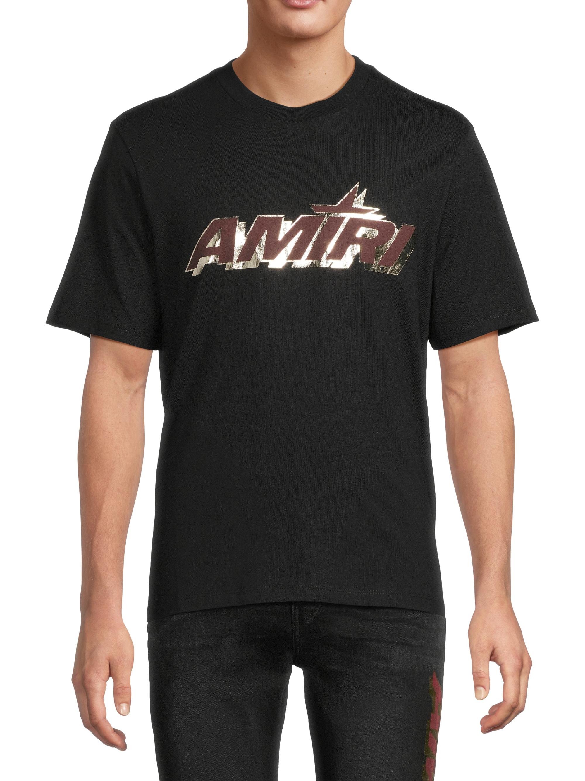 Amiri Shadow Crewneck T-Shirt | Saks Fifth Avenue