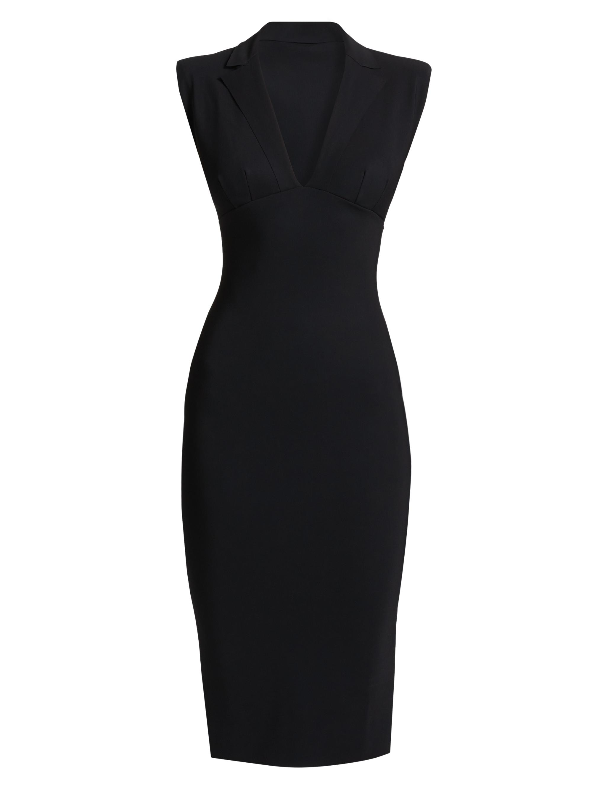 Chiara Boni La Petite Robe Women's Sadao V-Neck Cocktail Dress - Black