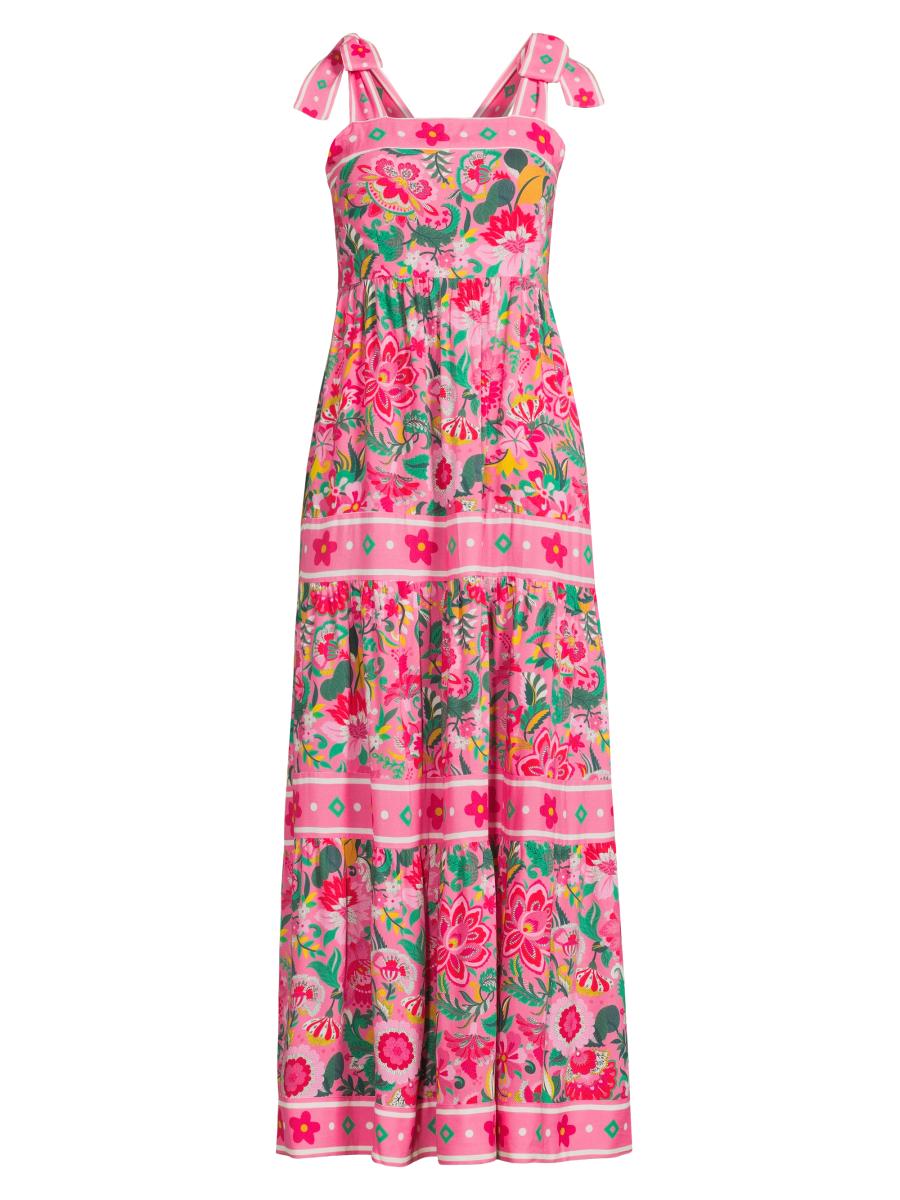Shop Beach Riot Charlotte Floral Maxi Dress | Saks Fifth Avenue