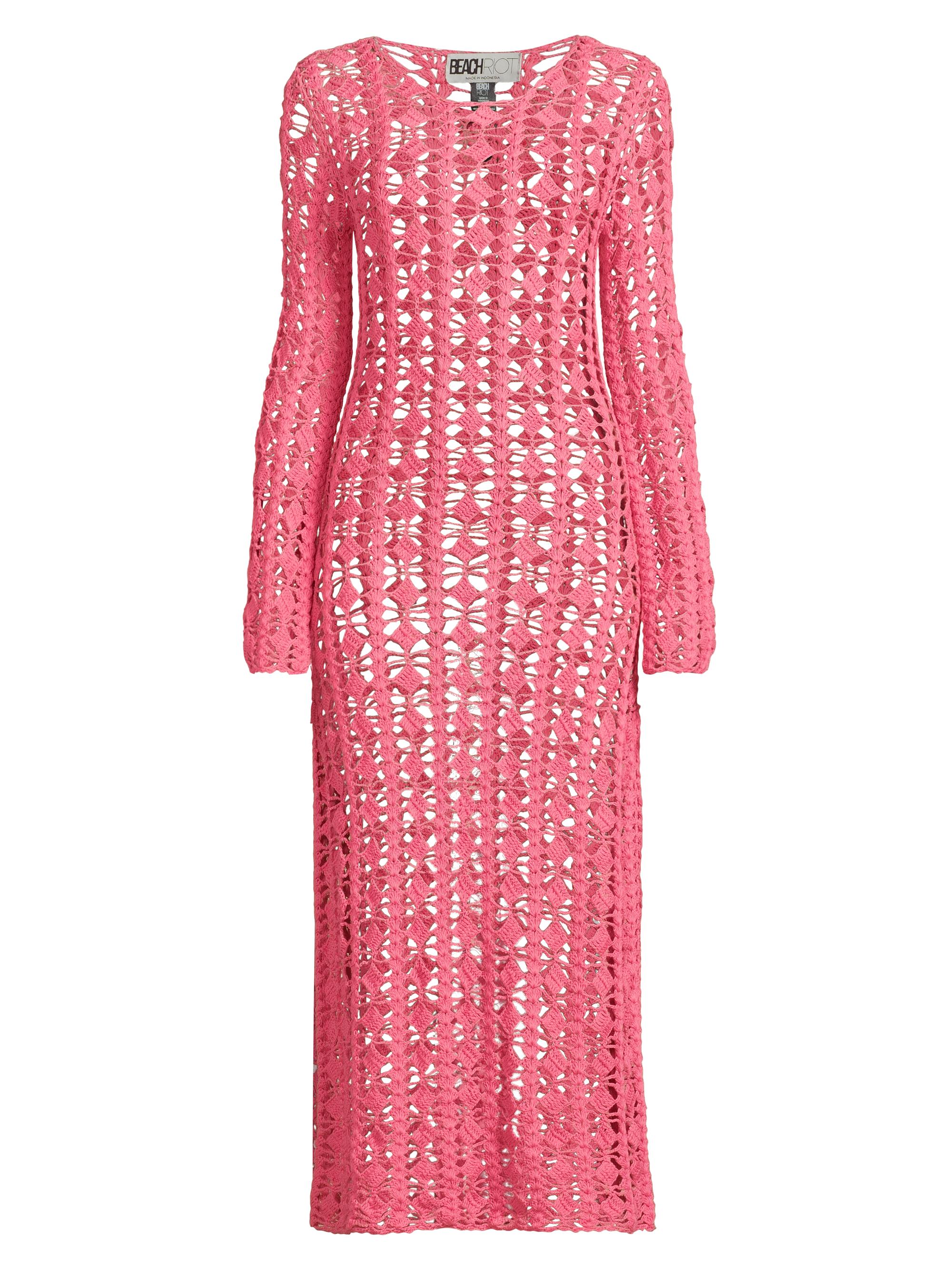 Beach Riot Women's Ariana Cover-Up Maxi Dress - Hot Coral