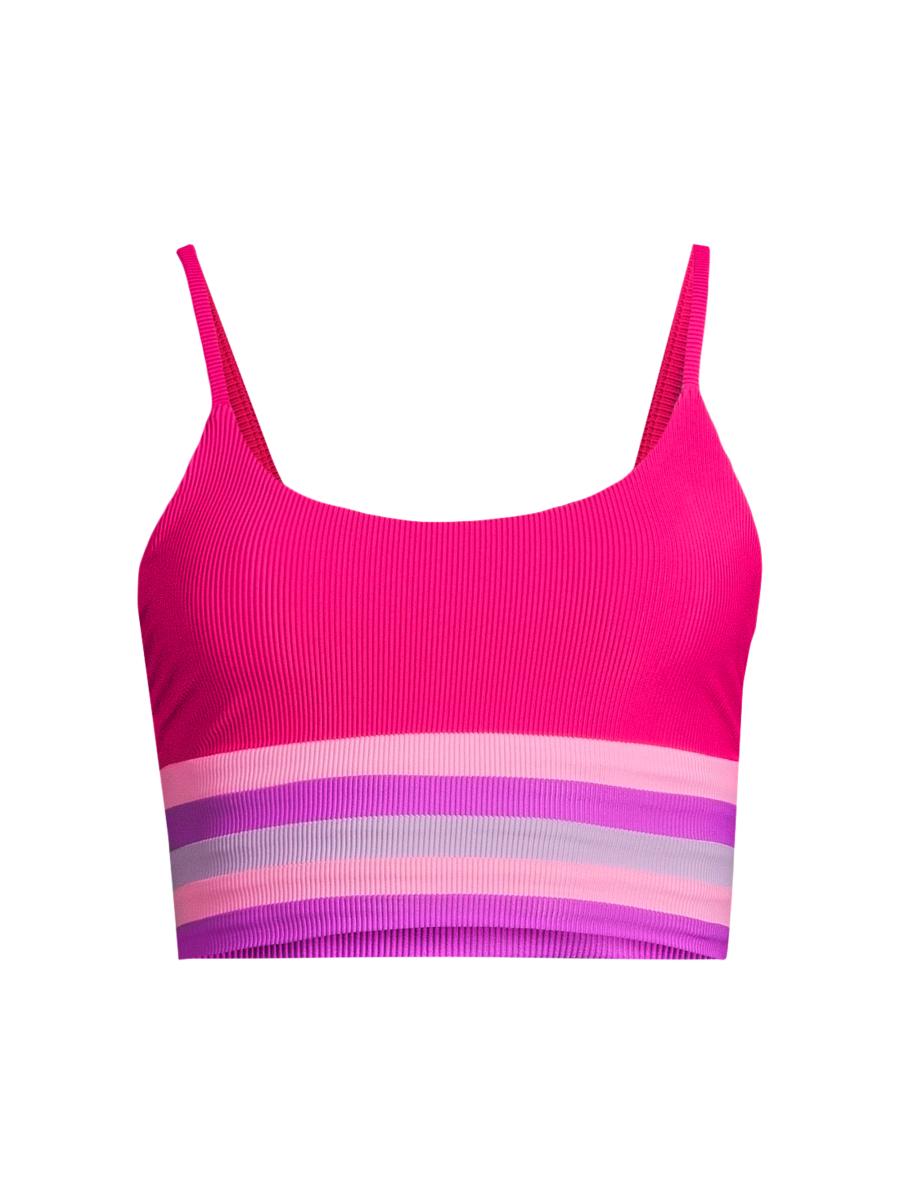 Beach Riot Mae Striped Bikini Top | Saks Fifth Avenue