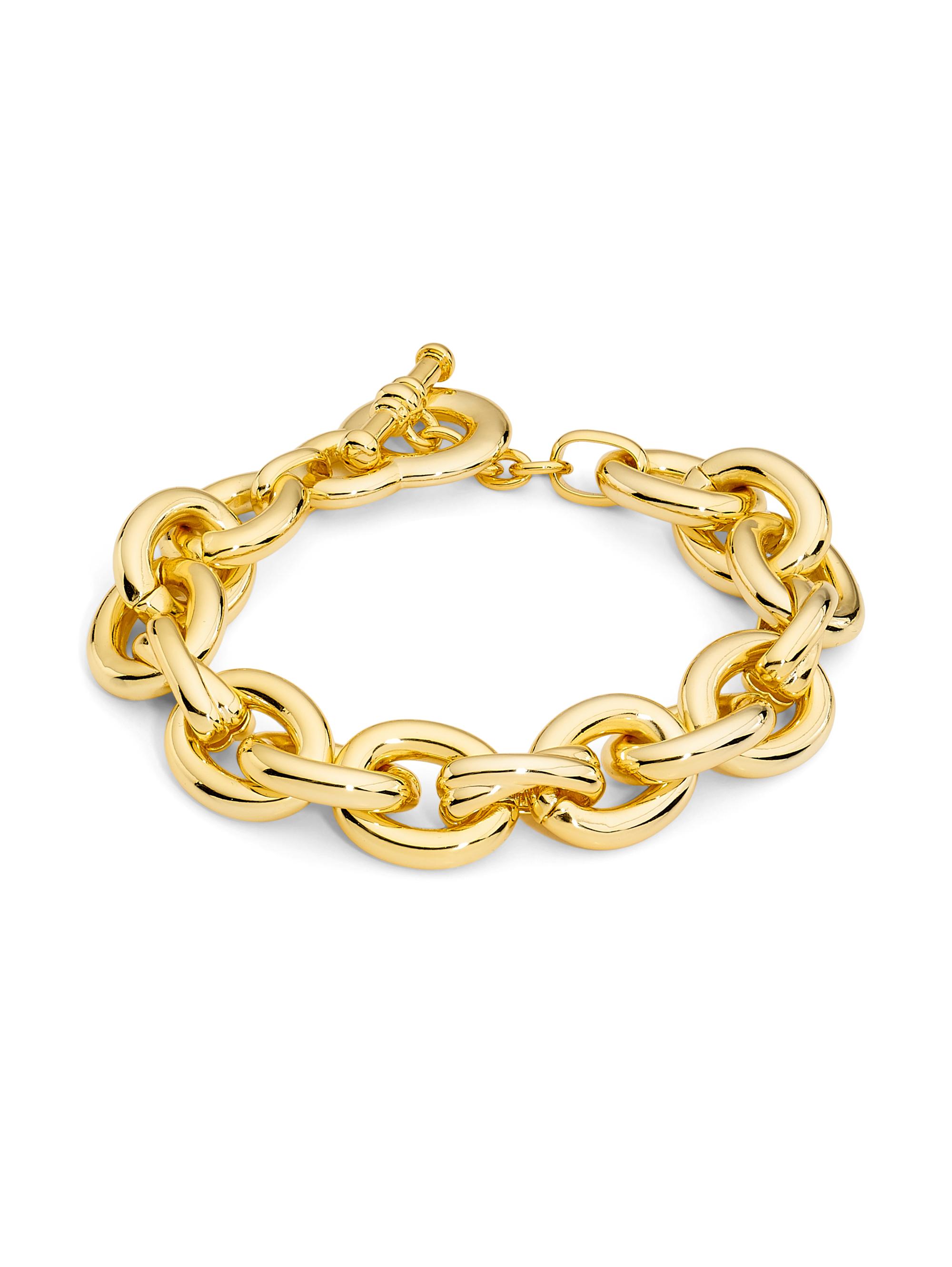 Shashi Women's 14K-Gold-Plated Bastille Chain Bracelet - Gold