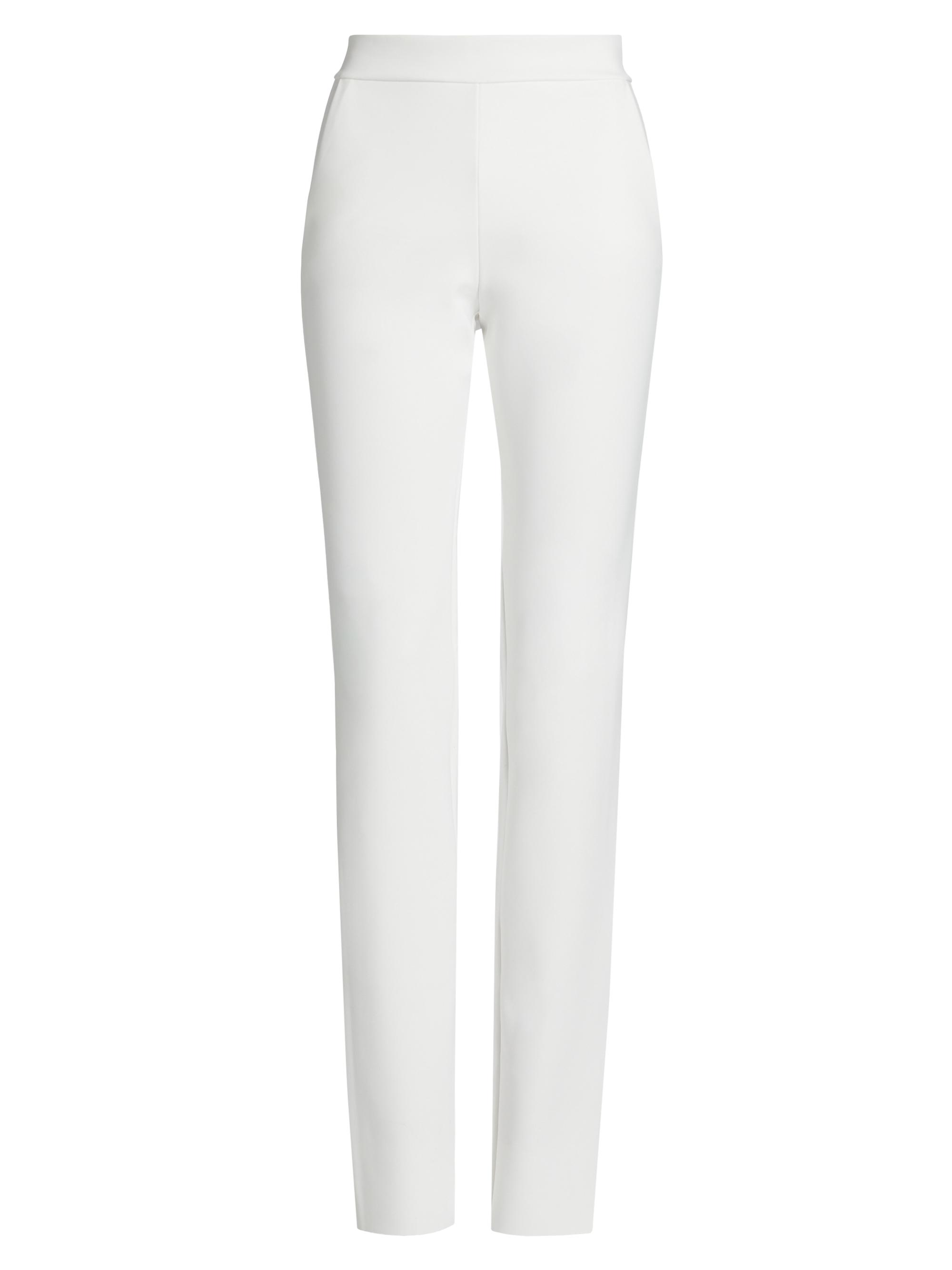 Chiara Boni La Petite Robe Women's Mariajose Mid-Rise Straight-Leg Pants - White