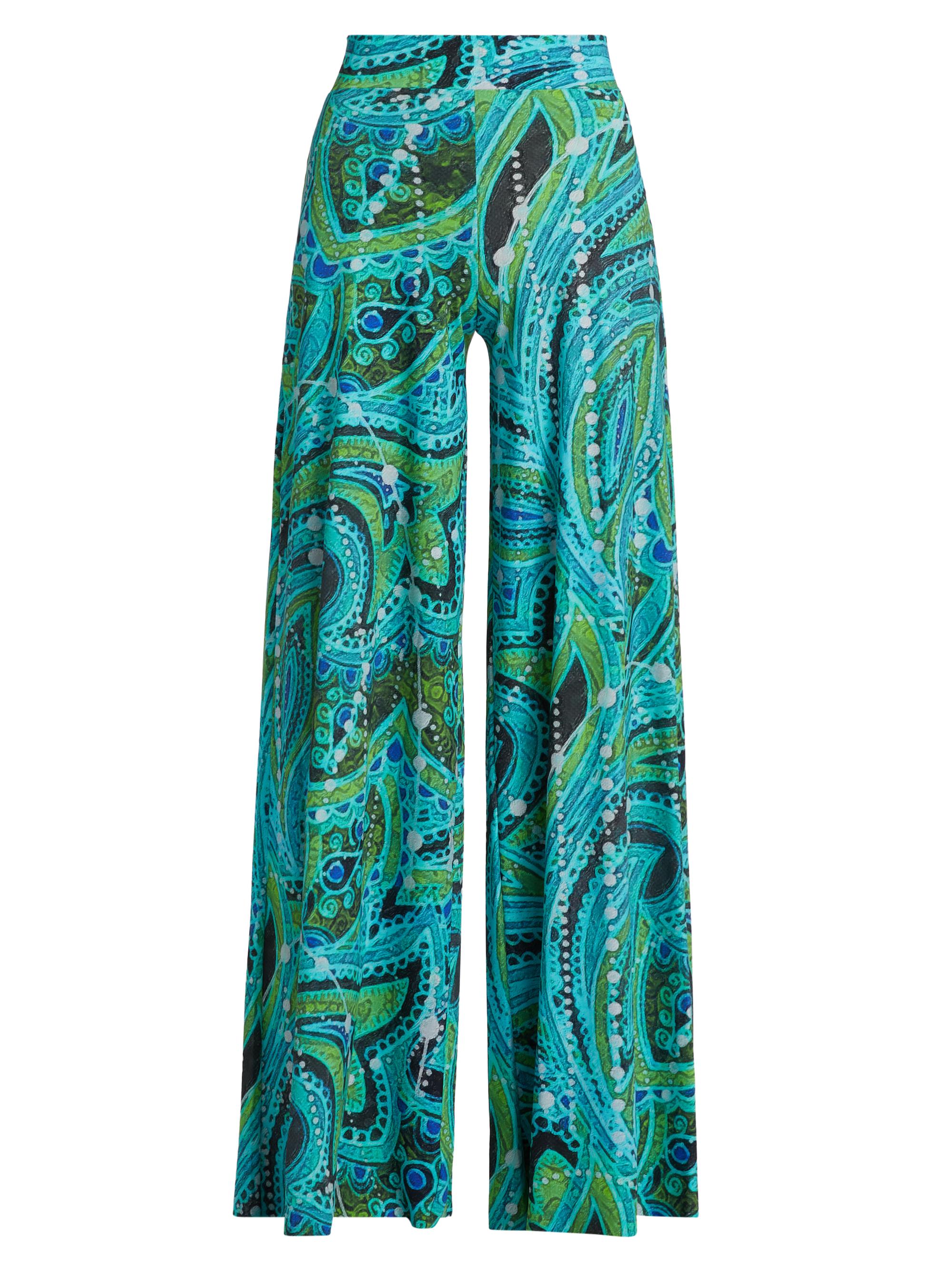 Chiara Boni La Petite Robe Women's Skyla Relaxed Printed Pants - Green