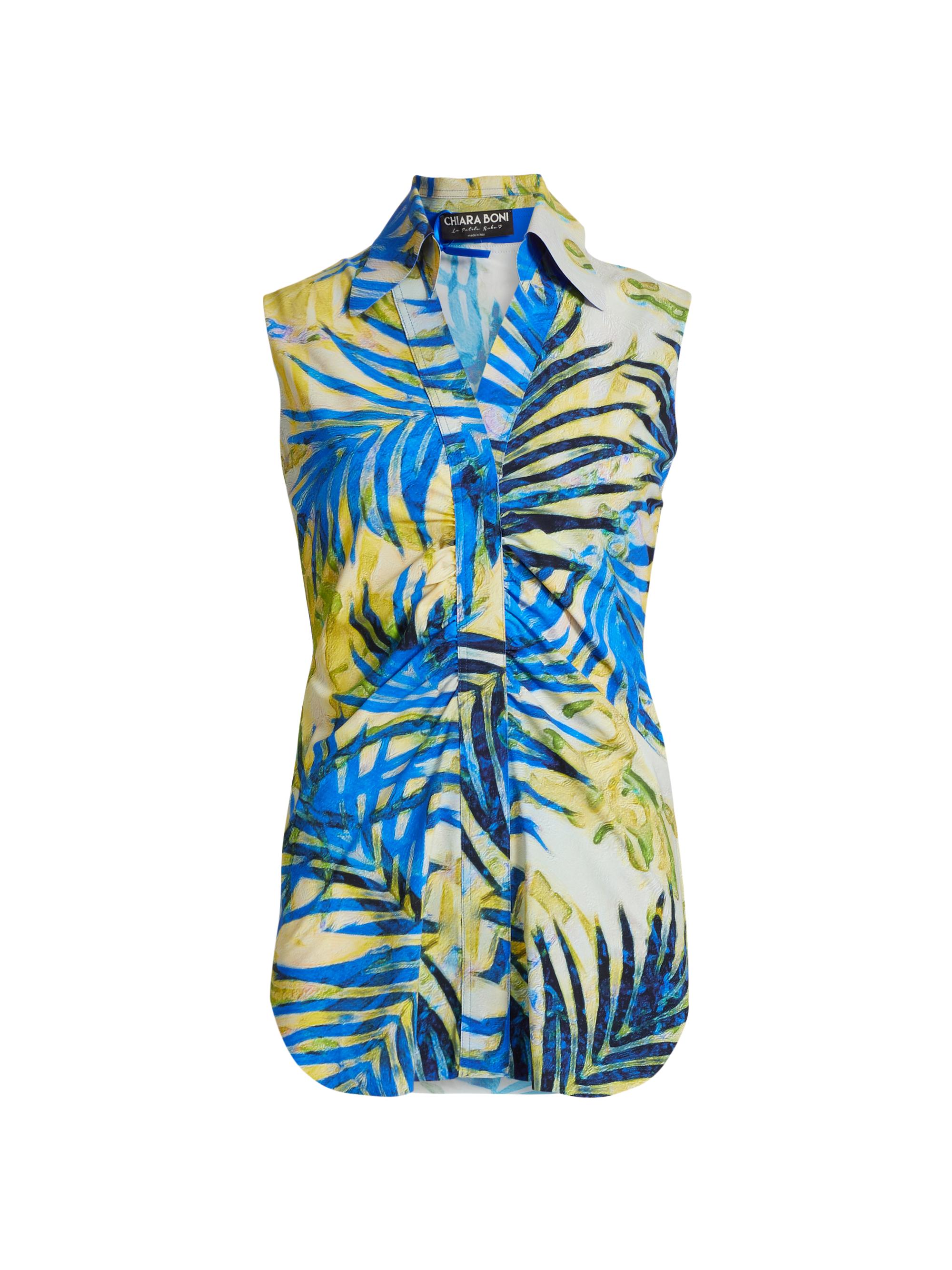 Chiara Boni La Petite Robe Women's Tulum Botanic V-Neck Blouse - Tulum