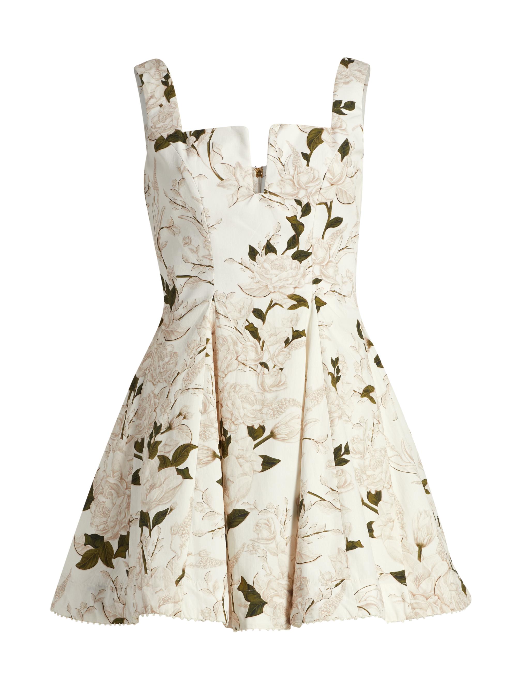 Agua by Agua Bendita Women's Gardenia Pleated Minidress