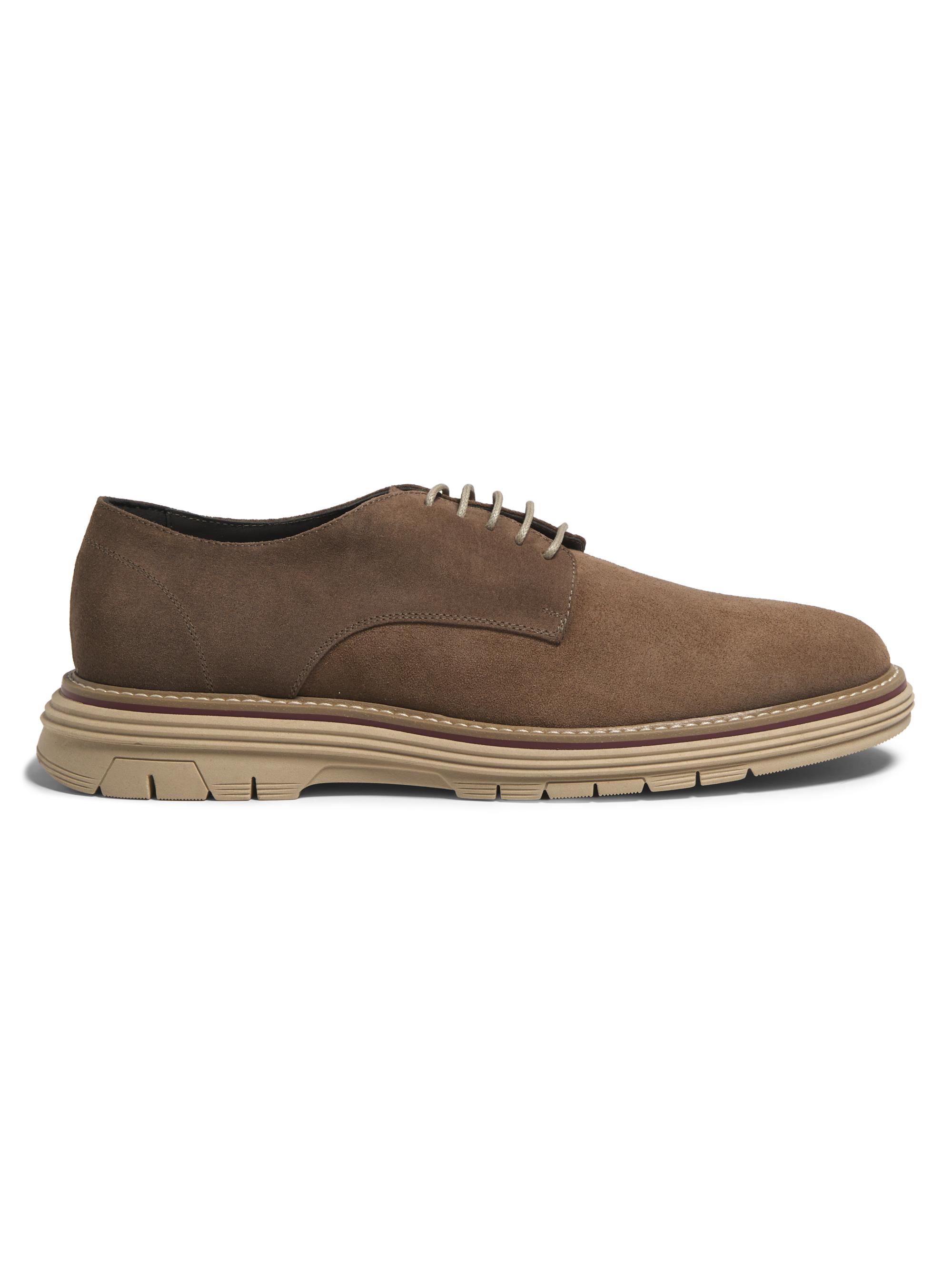 Pollini Men's Suede Derbys - Beige