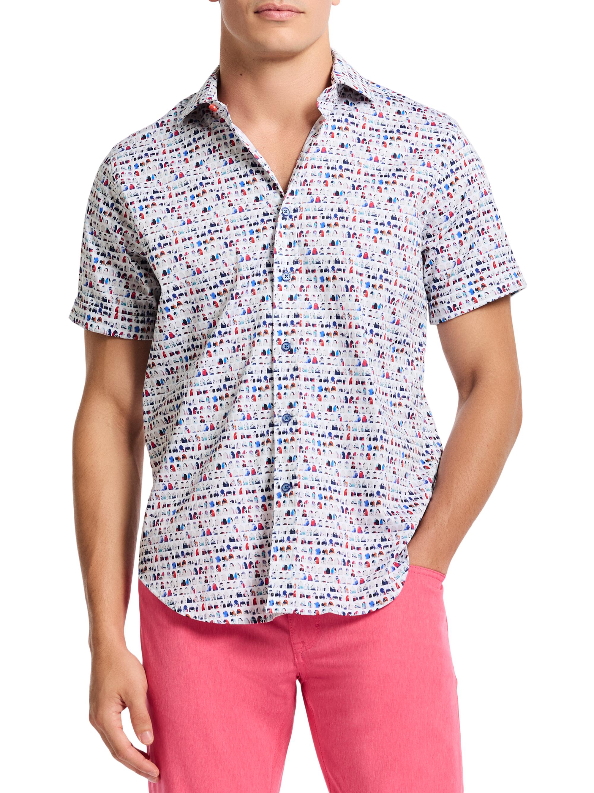 Robert Graham Men's Board Bash Button-Front Shirt
