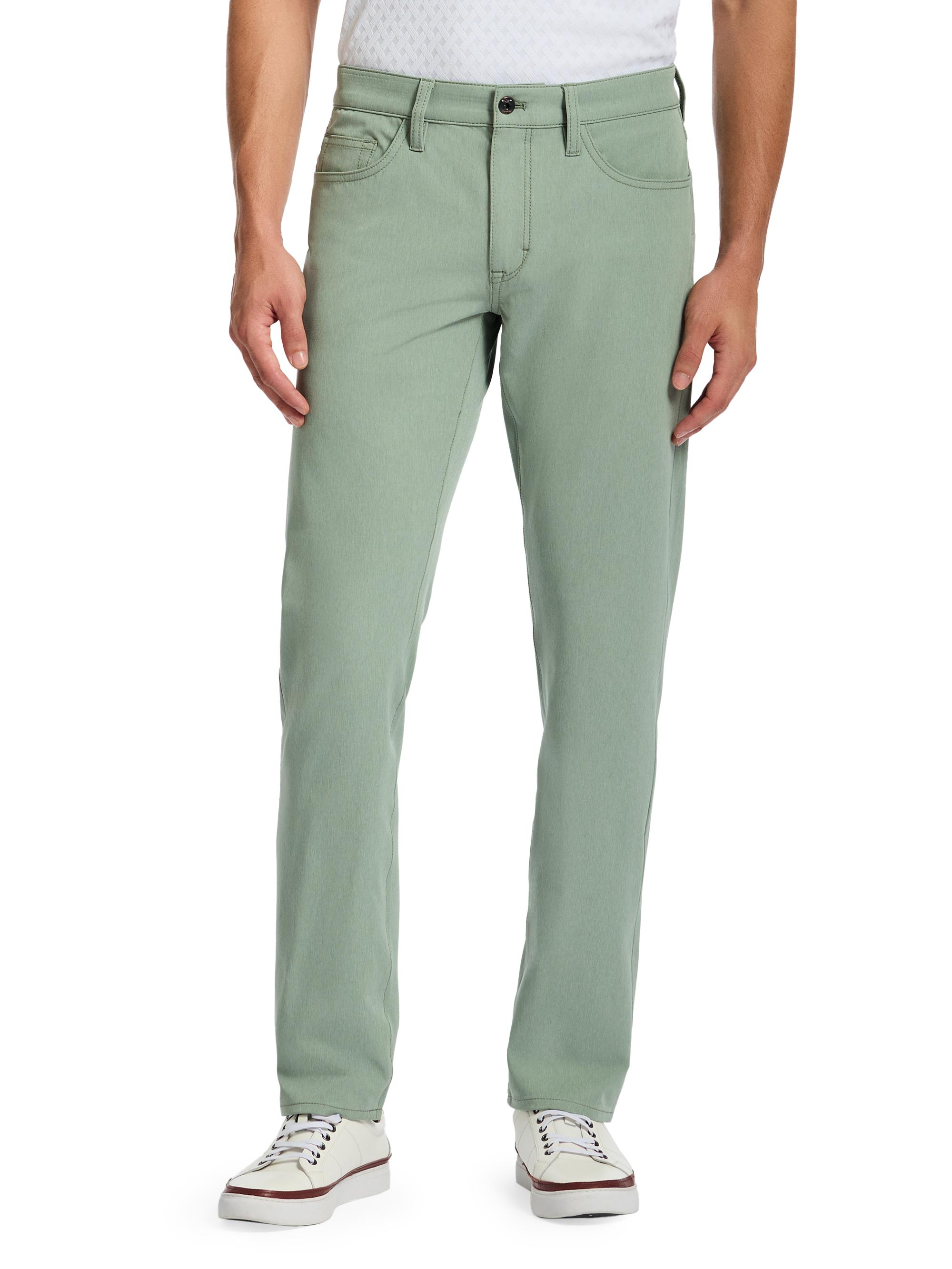 Robert Graham Men's Grady Woven Pants - Sage