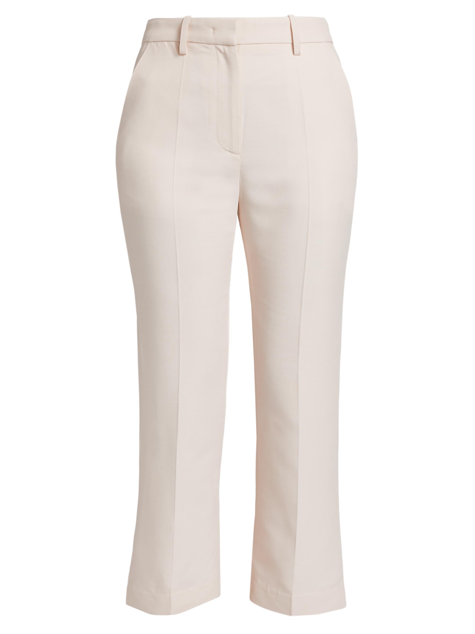 Co Women's Cropped Flared Pant - Pink