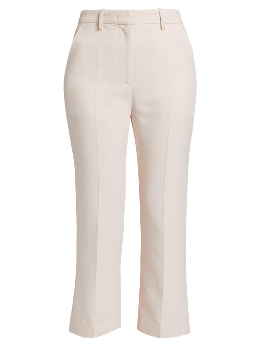 Co Women's Cropped Flared Pant In Pink