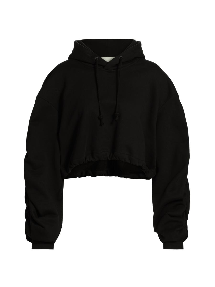 Anonlychild Women's Just A Pinch Cotton Sanguinetti Hoodie In Black