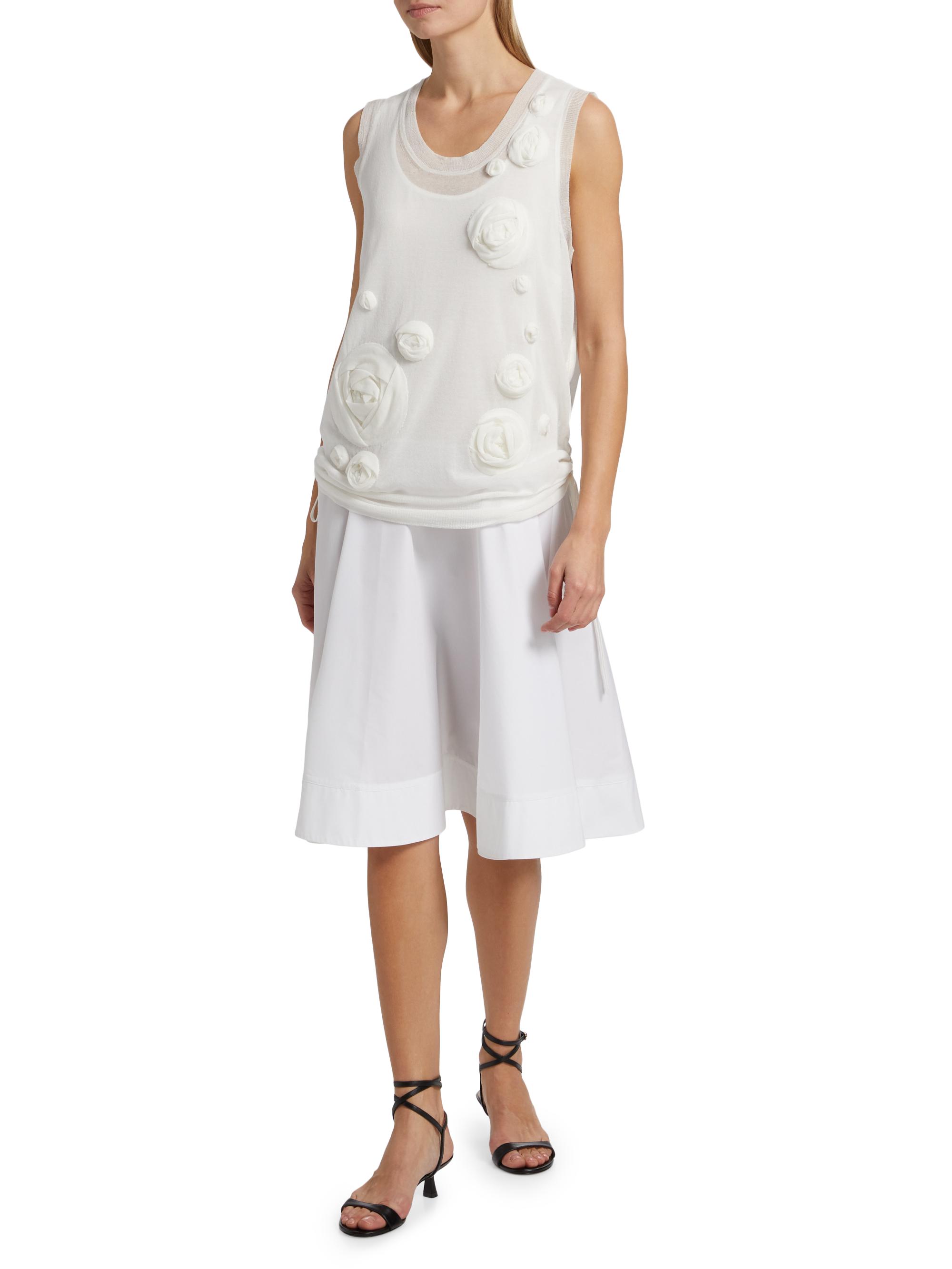 3.1 Phillip Lim Rosette Double Layer Tank Combo Dress | Saks Fifth