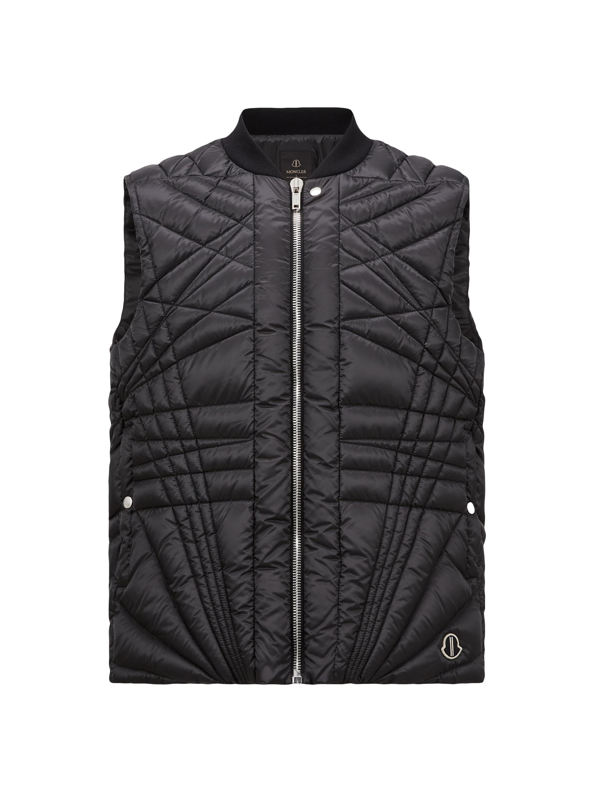 Moncler Genius Men's Moncler + Rick Owens Megapenta Flight Puffer Vest - Black