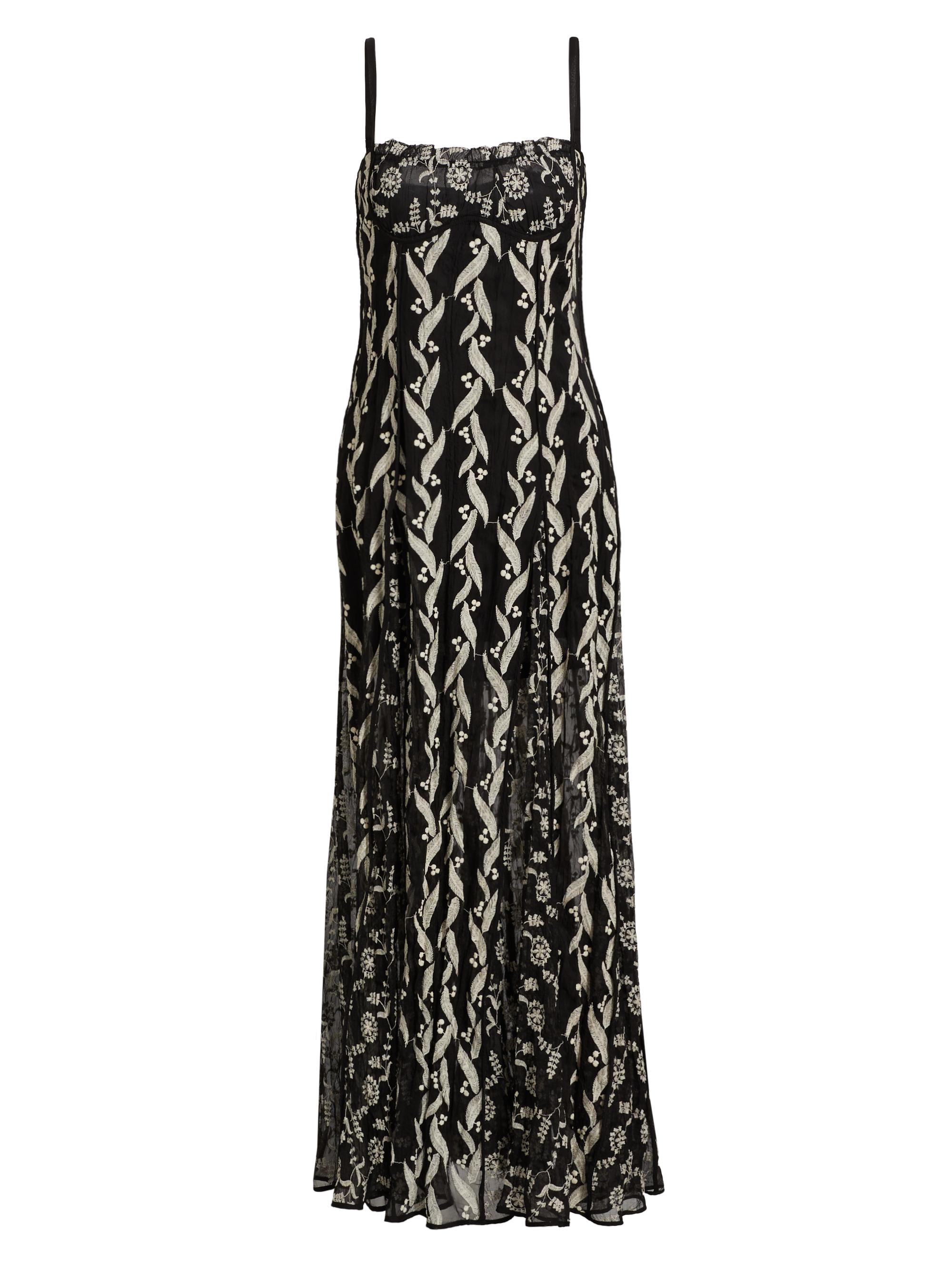 Sabina Musáyev Helena Metallic Tiered Maxi Dress | Saks Fifth Avenue