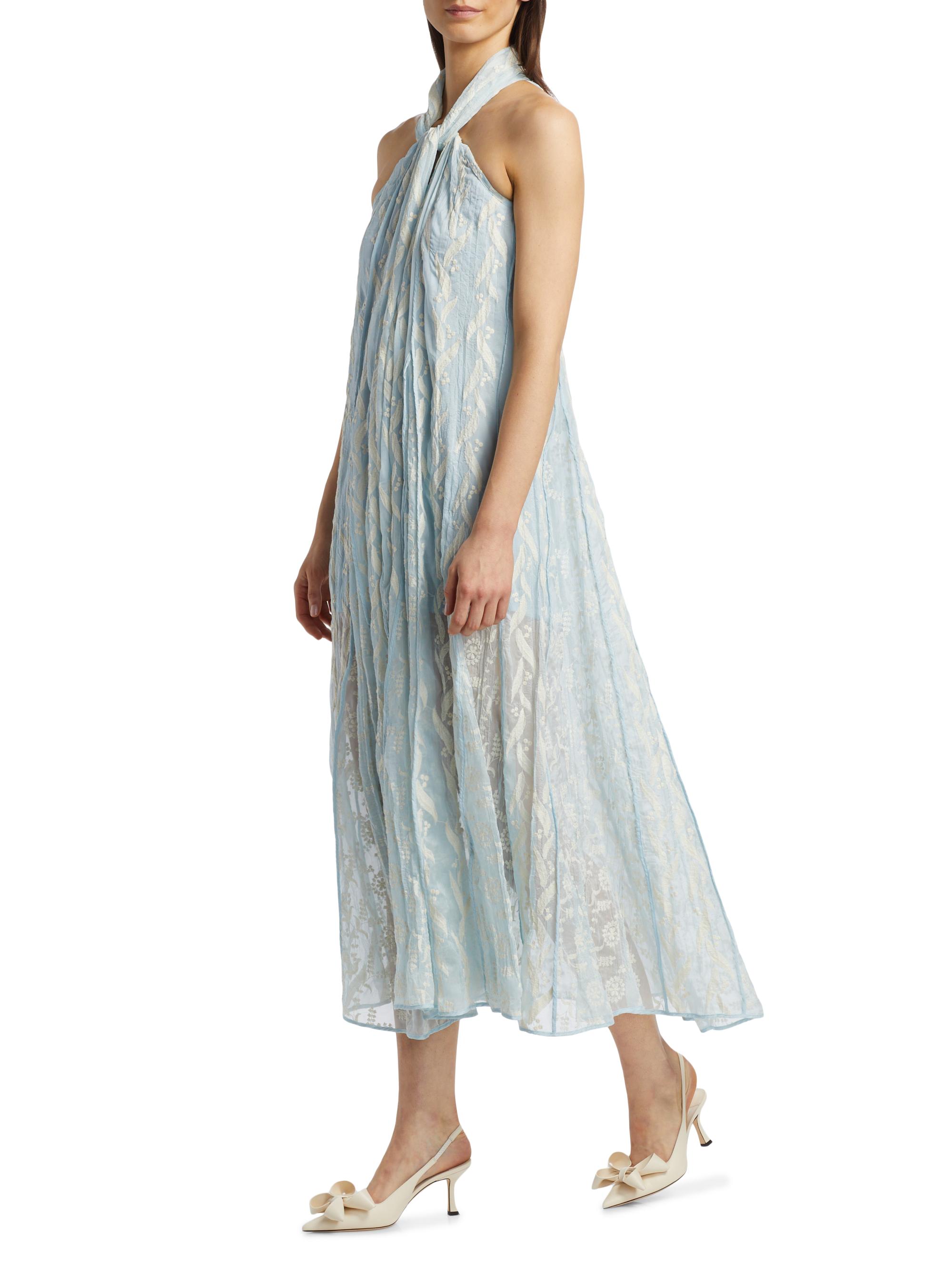 sachin and babi light blue dress Dress The Population Chiffon Embroidered Ruffle Midi Dress Size S New –  Finds For You main image 0