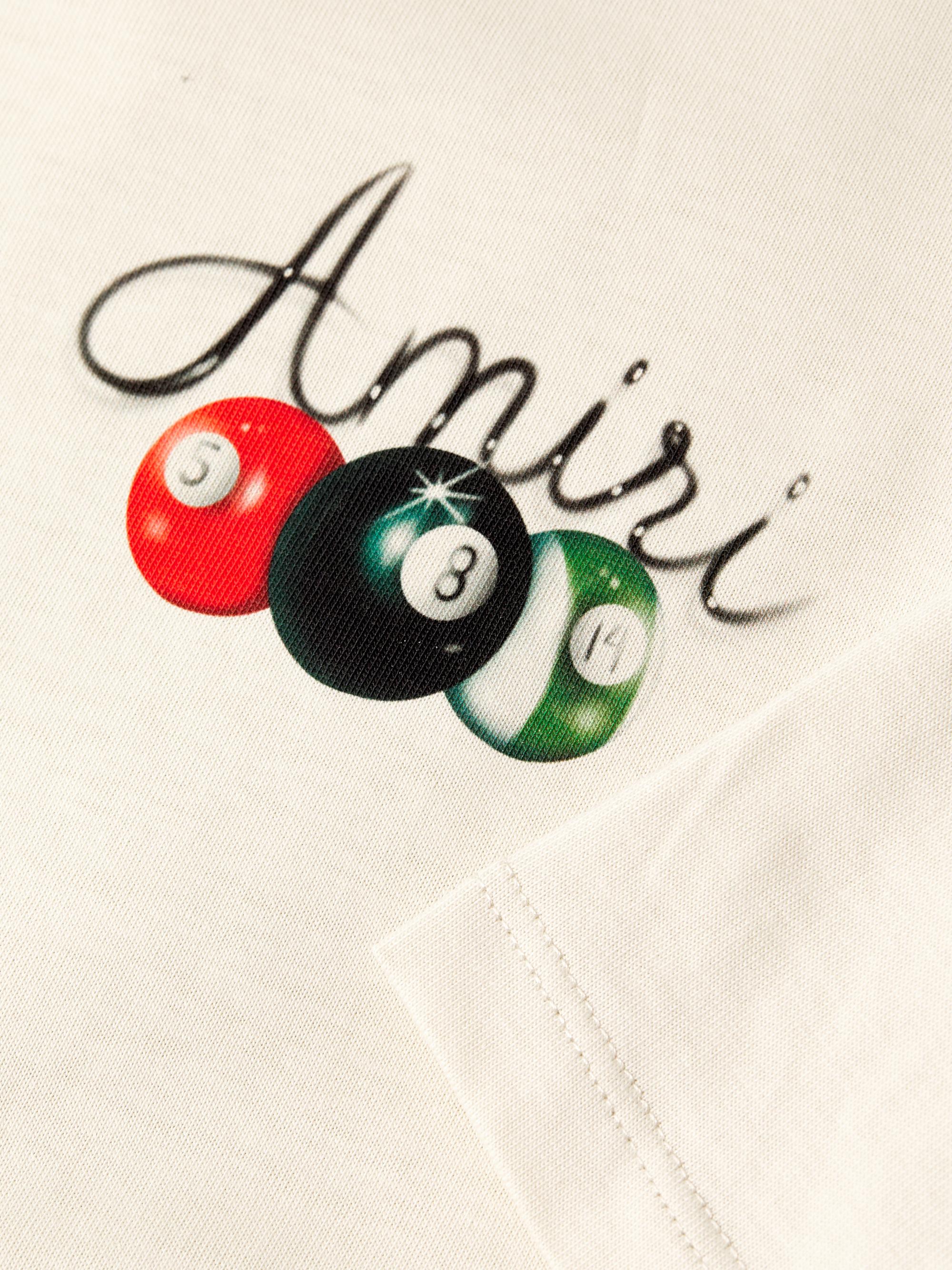 AMIRI アミリ POOL CUE ロゴ Tシャツ クルーネック 関税込 AMIRI