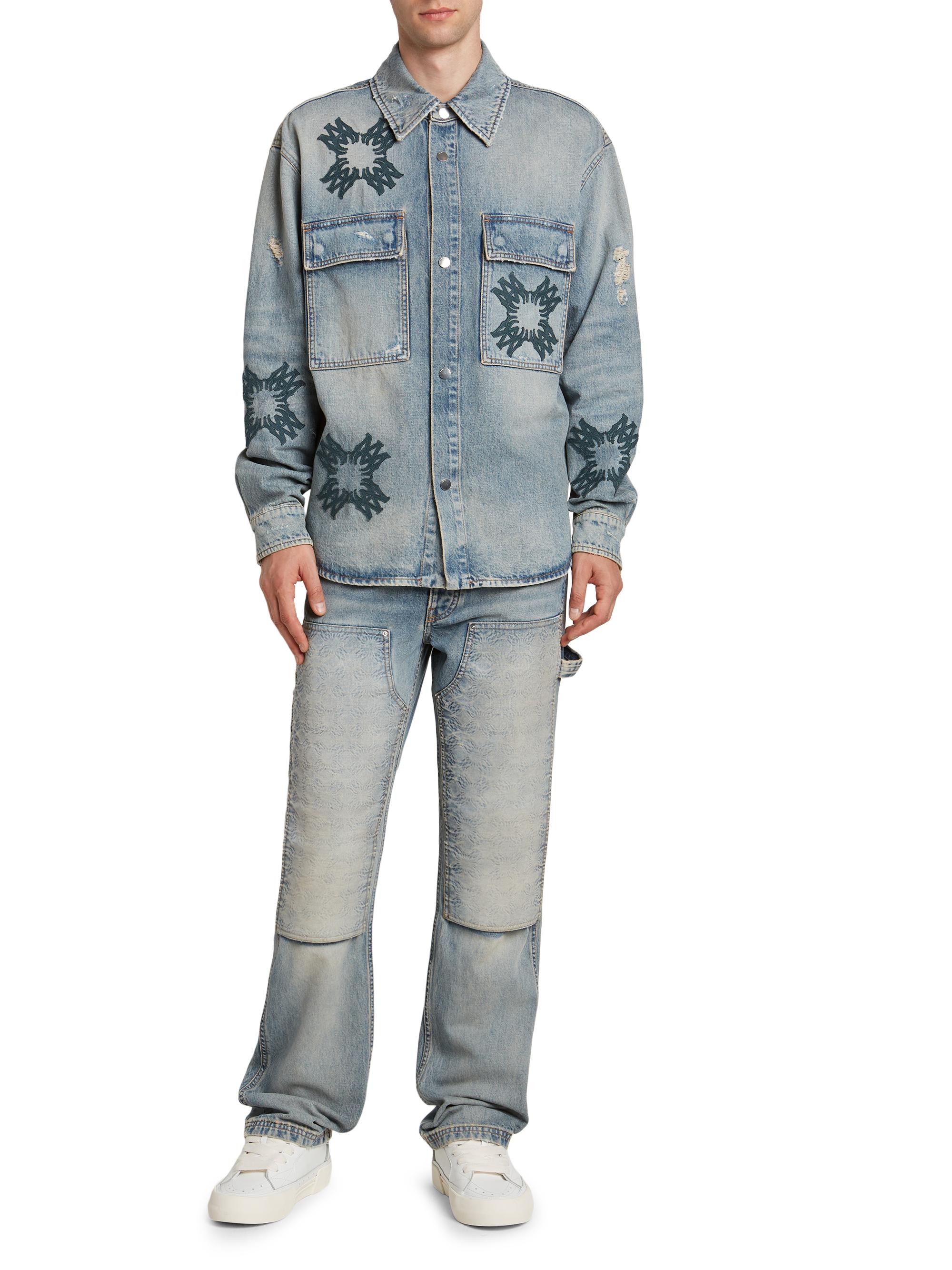 Conri様 Amiri Ma Quad Debossed Carpenter Jeans | Saks Fifth Avenue