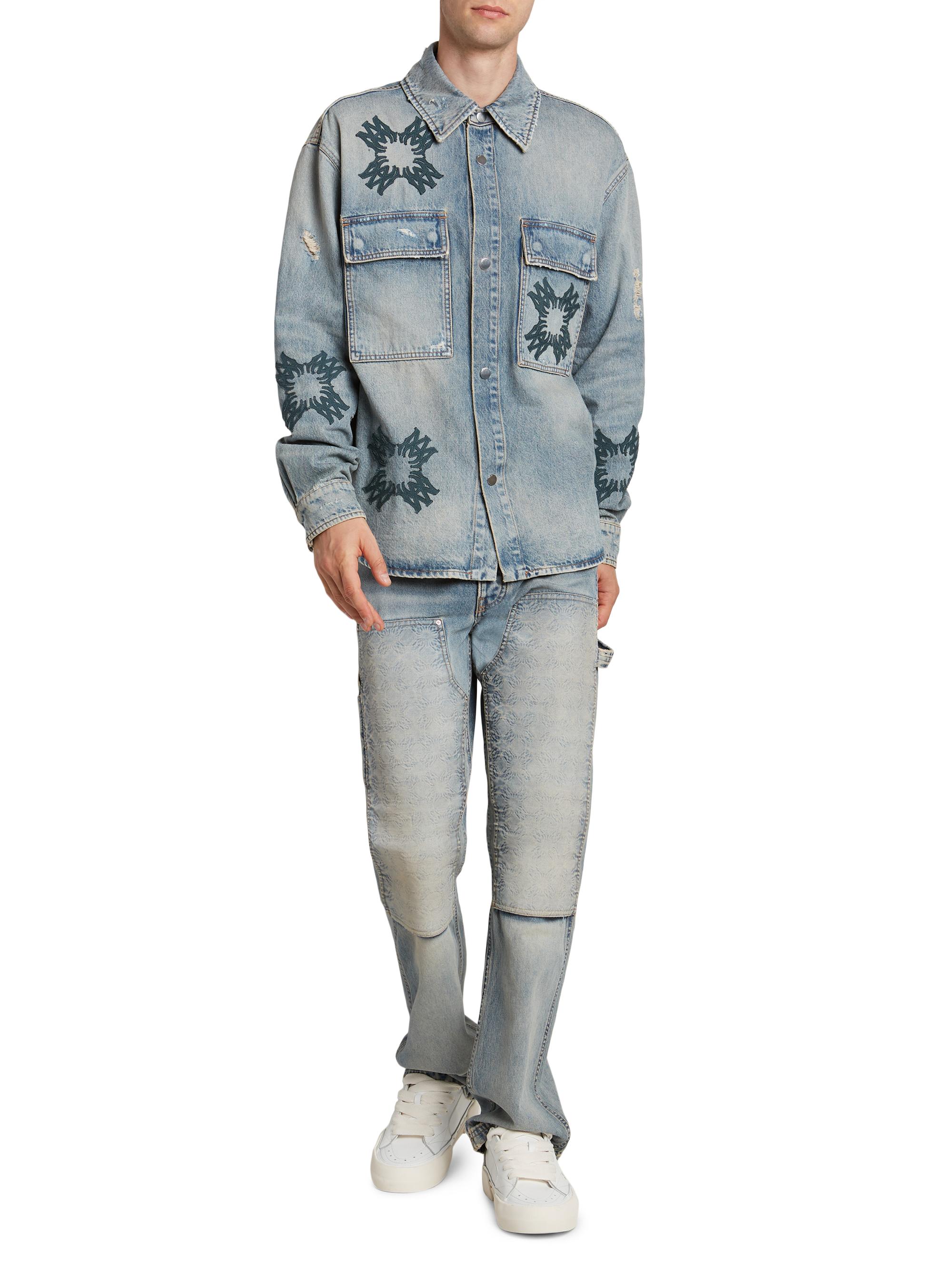 AMIRI レザーシャツ Leopard Logo Tee White | The Webster