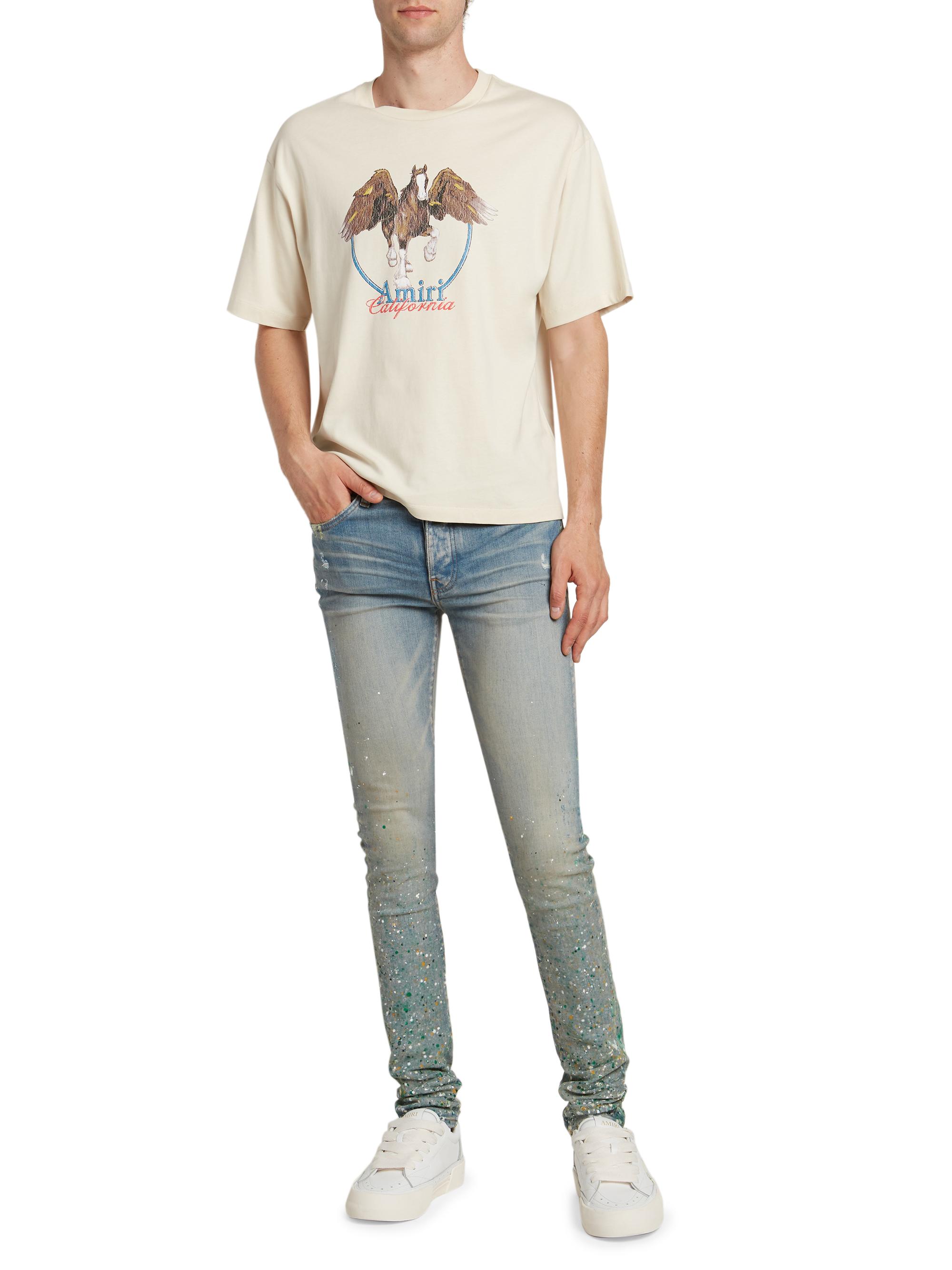 Amiri Pegasus Washed Graphic T-Shirt | Saks Fifth Avenue