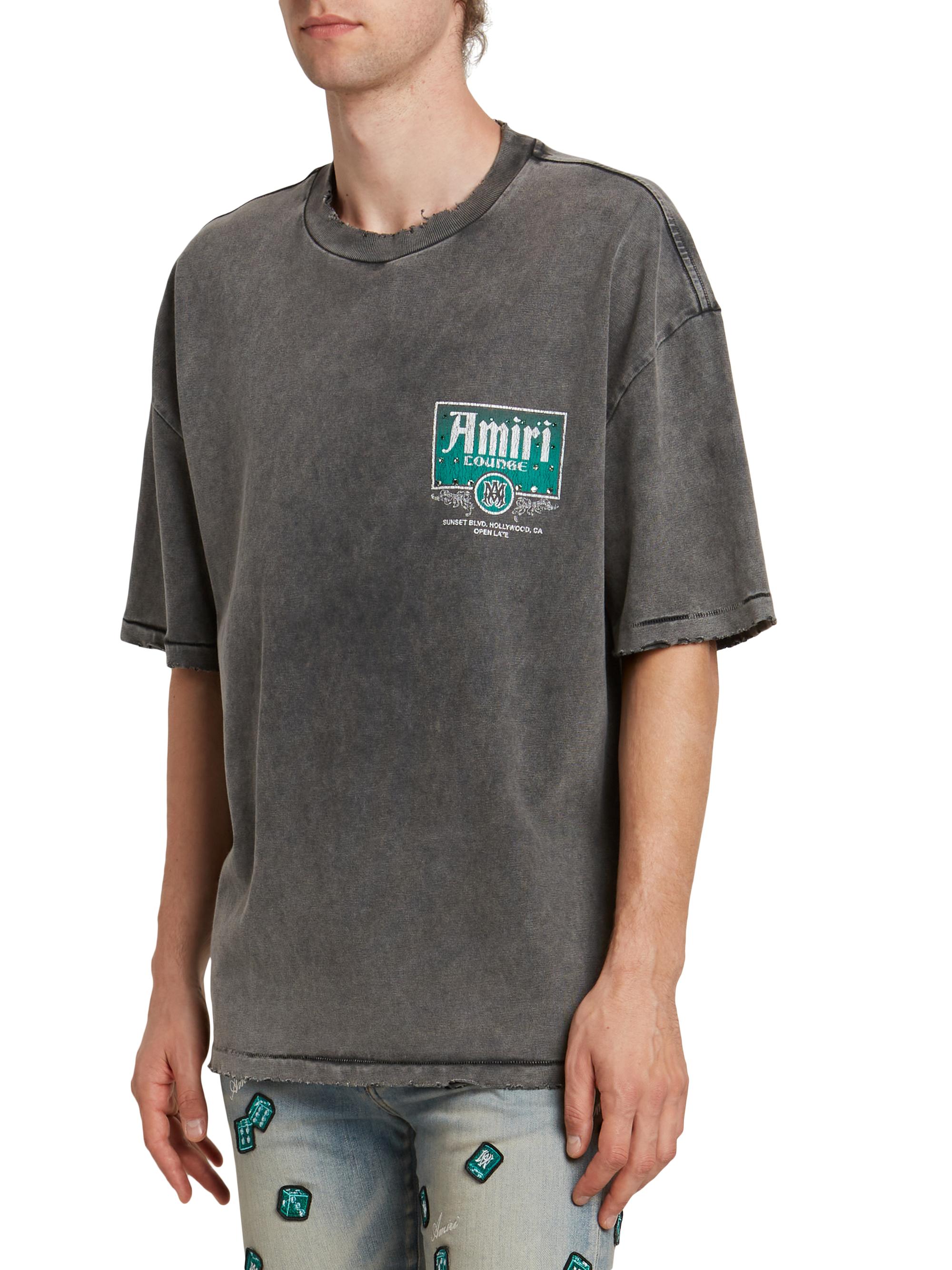 Amiri Crystal Lounge Cotton T-Shirt | Saks Fifth Avenue