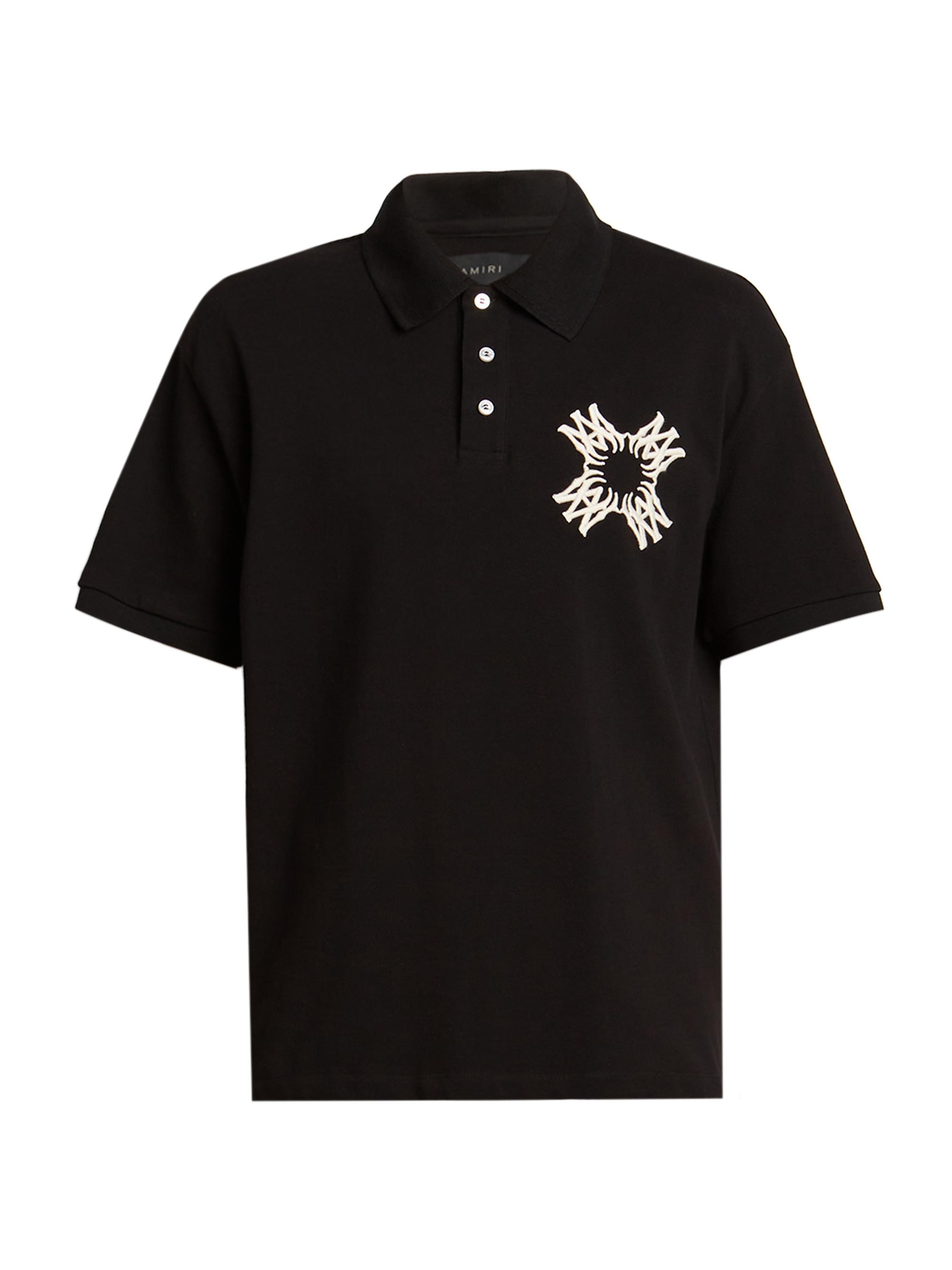soyy. Almond Poloブラック soyy. Almond Poloブラック Mens BLACK S/S