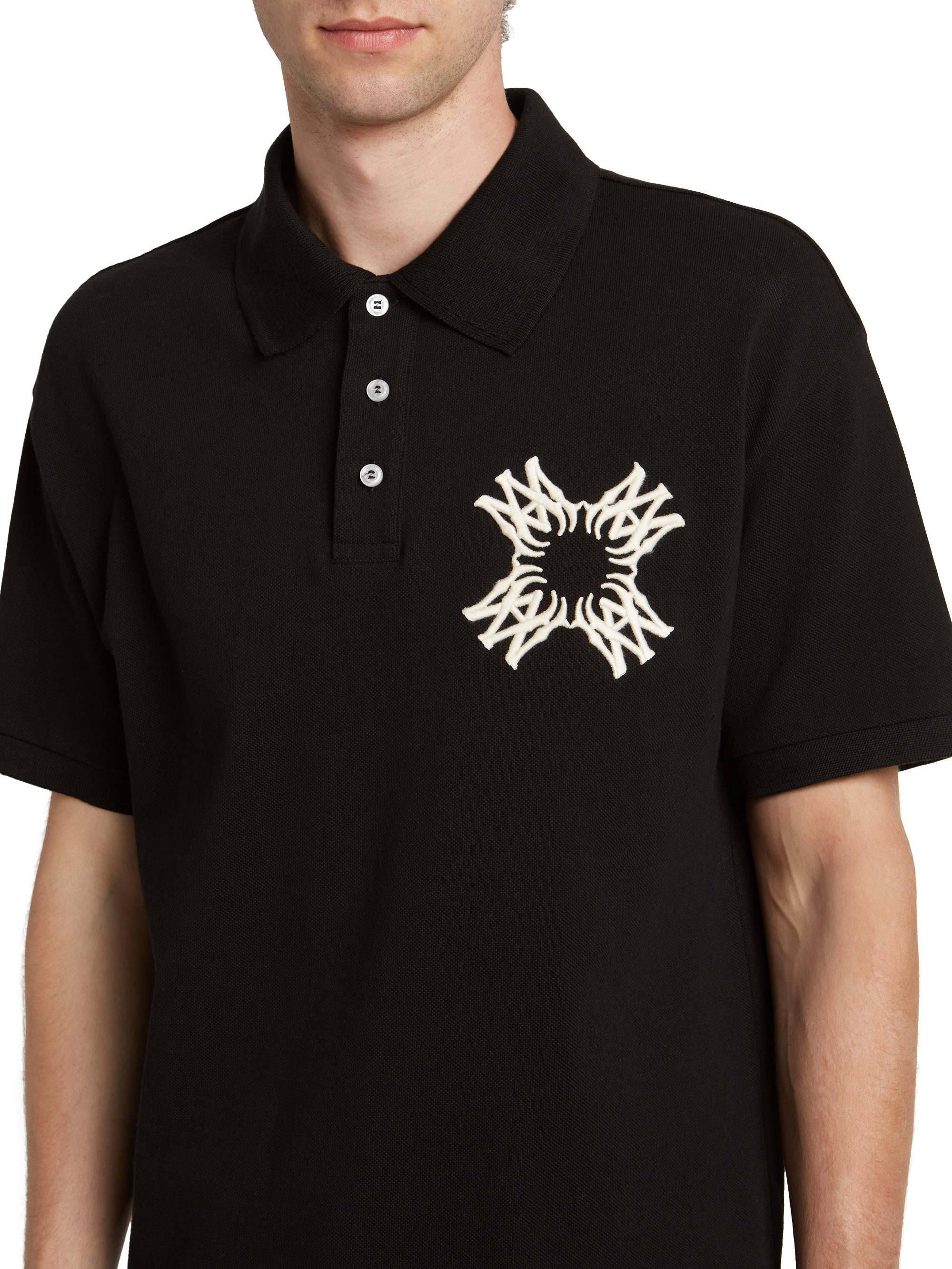 Amiri Ma Quad Cotton Polo Shirt | Saks Fifth Avenue