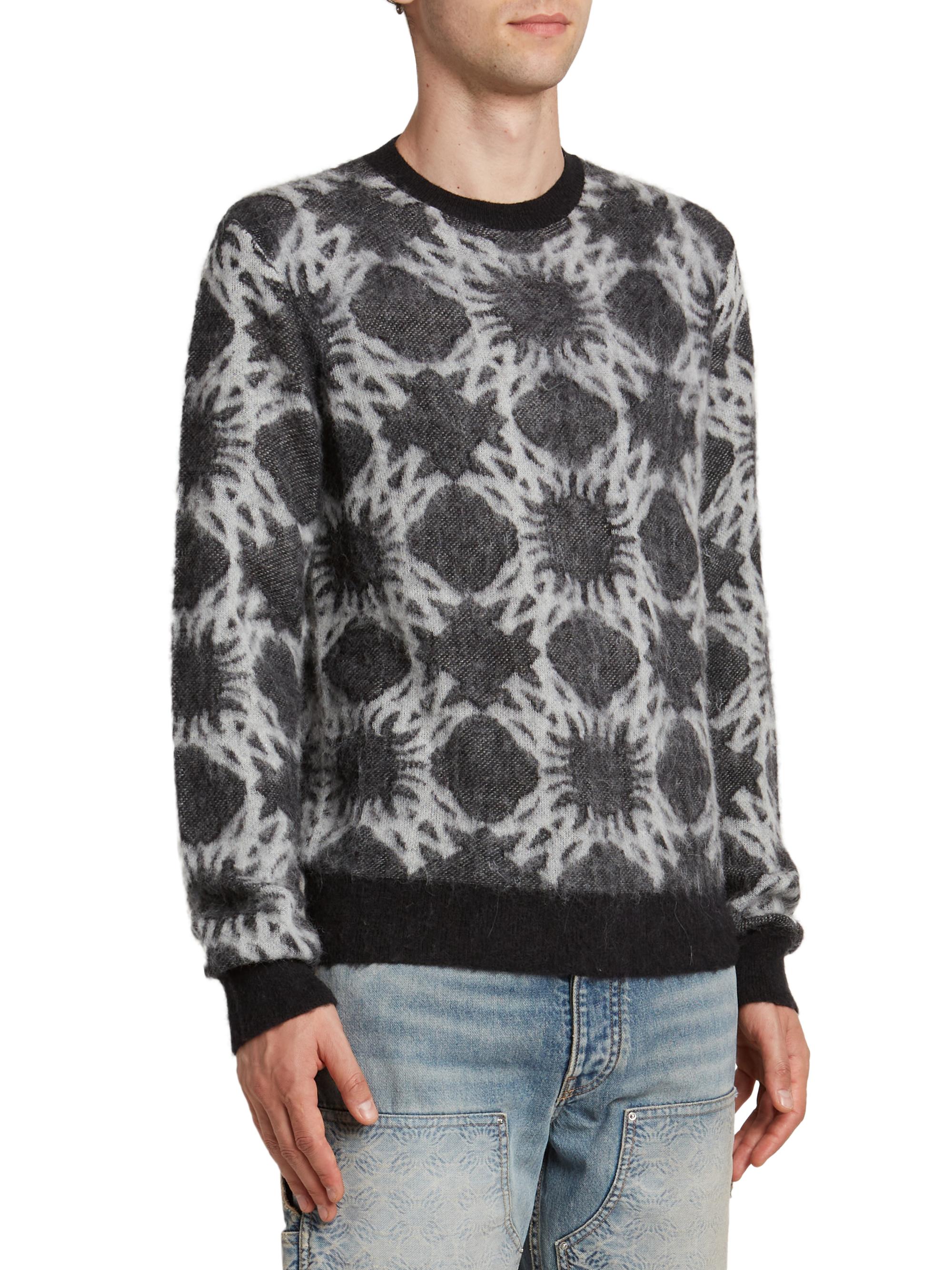 トップス AMIRI Amiri Ma Quad Mohair-Blend Sweater | Saks Fifth Avenue