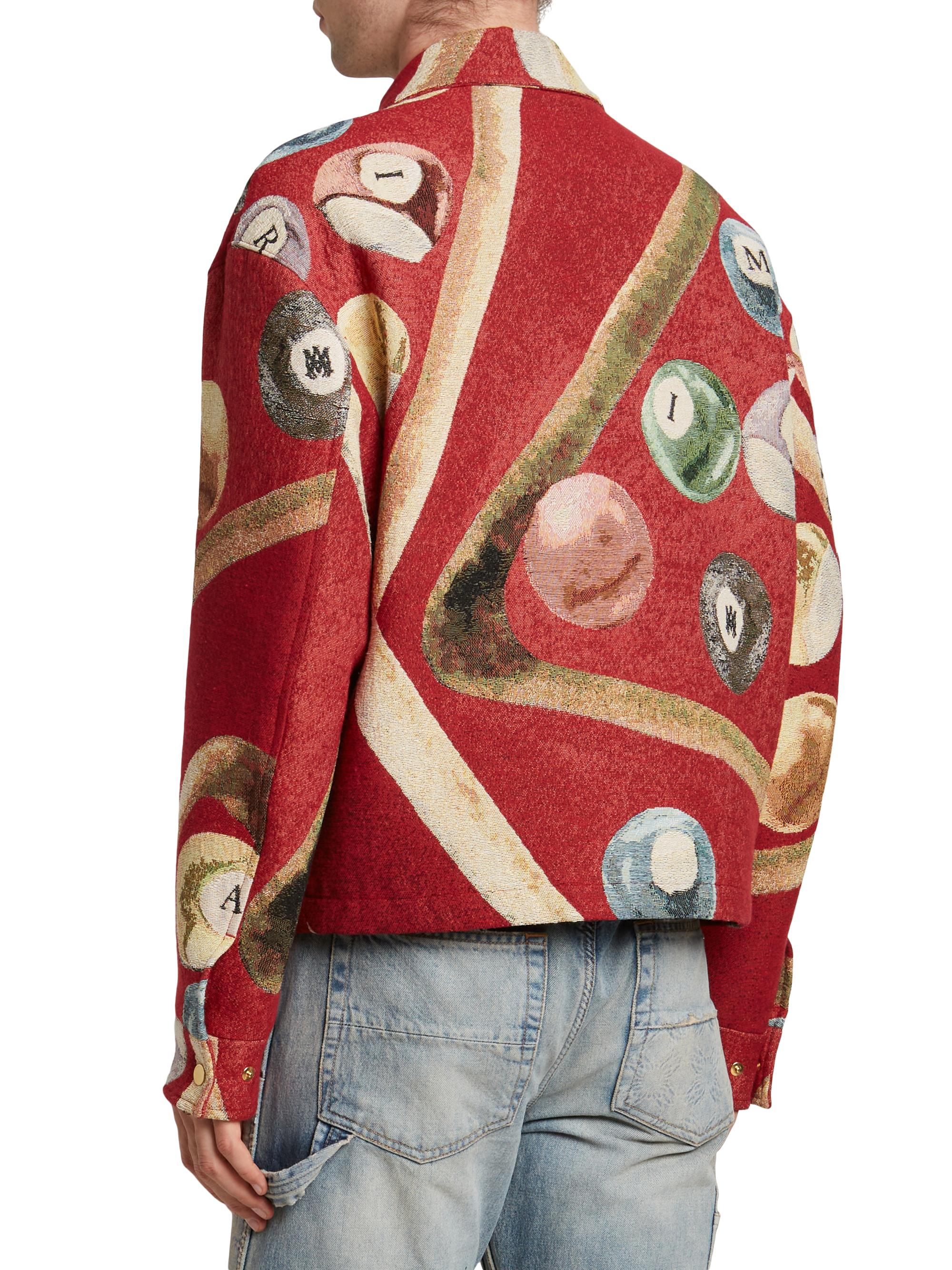 Amiri Billiards Tapestry Blouson Jacket | Saks Fifth Avenue