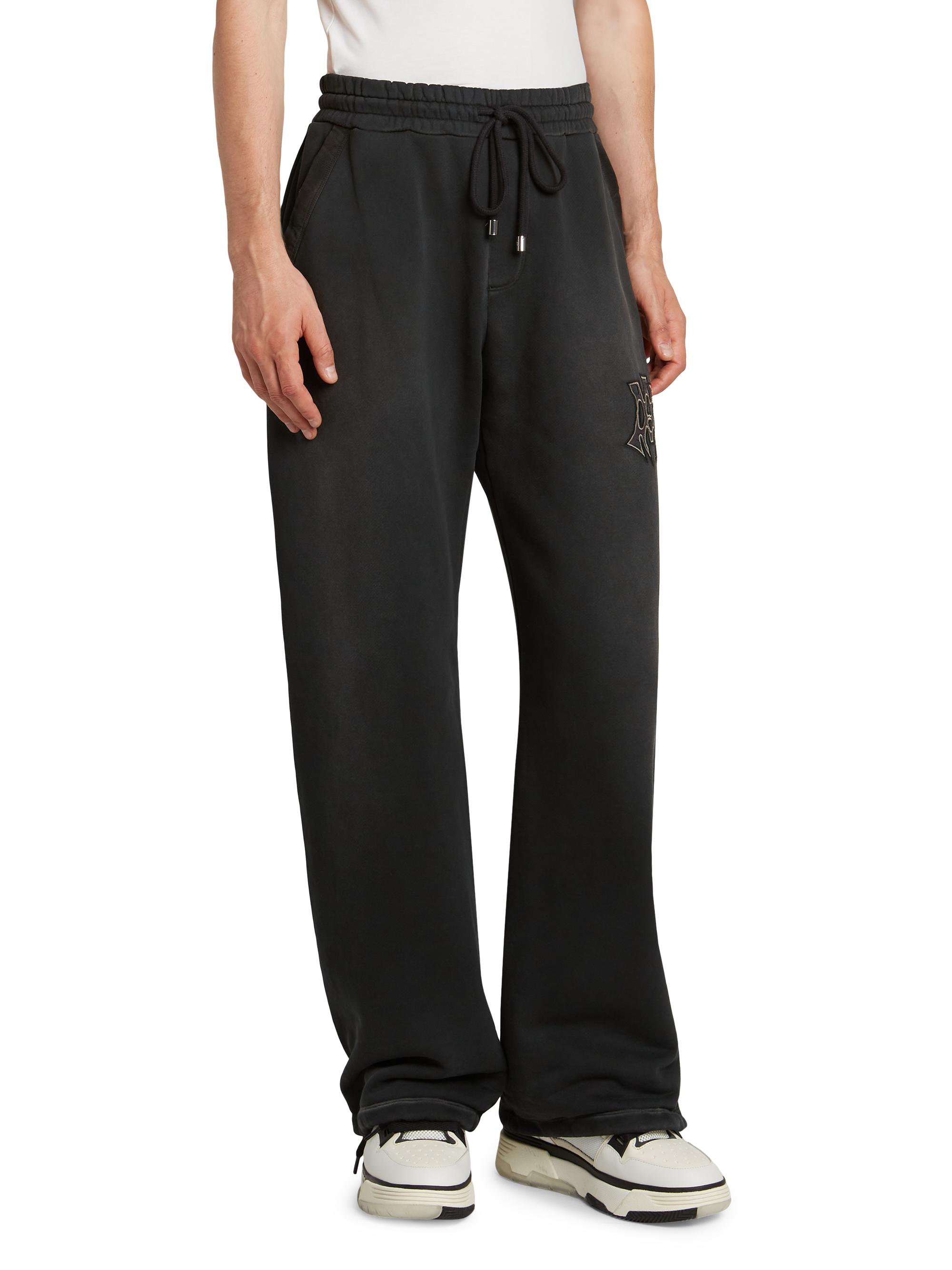 Amiri Cotton Wide-Leg Sweatpants Saks Fifth Avenue