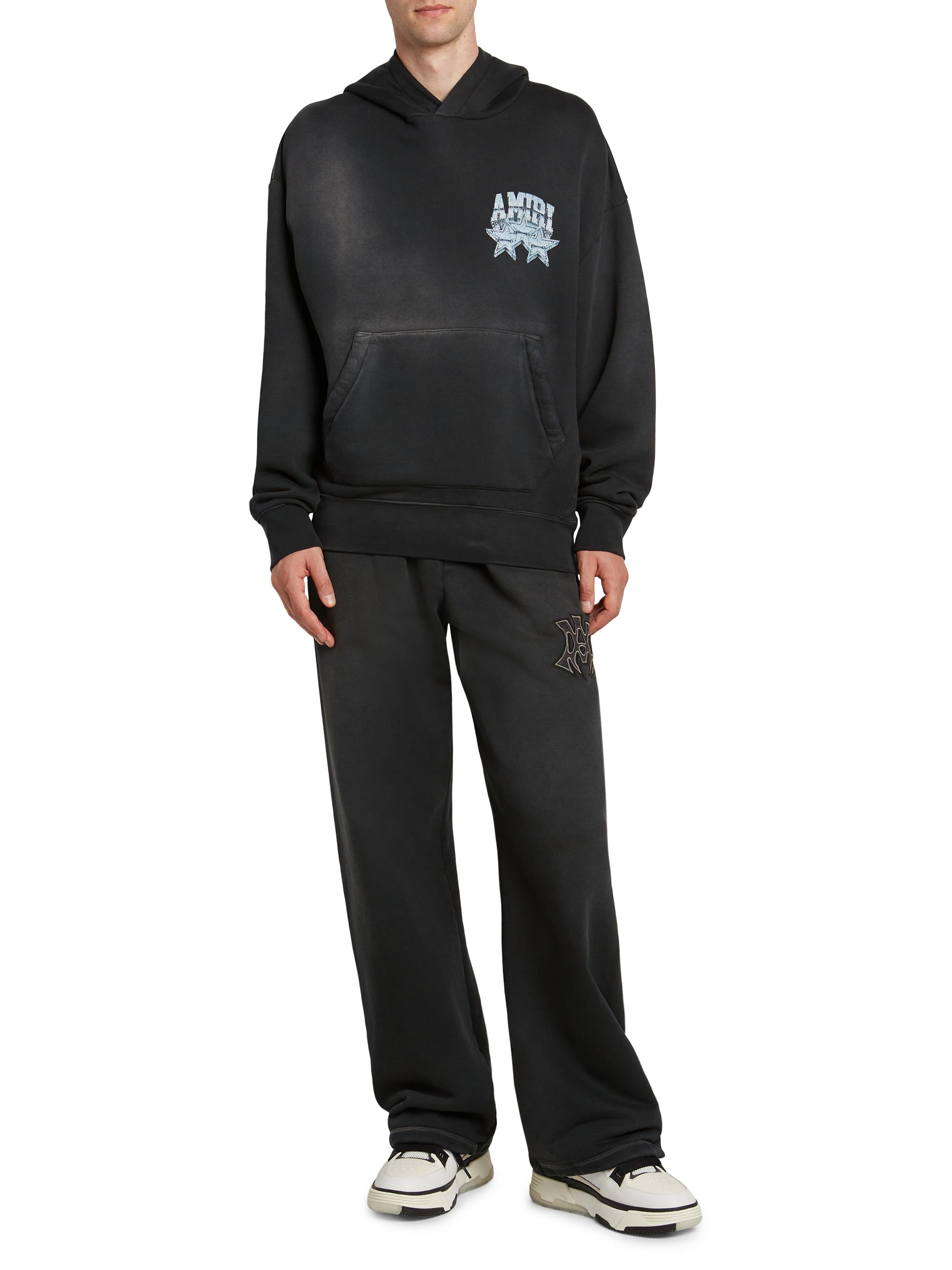 Cotton Wide-Leg Sweatpants