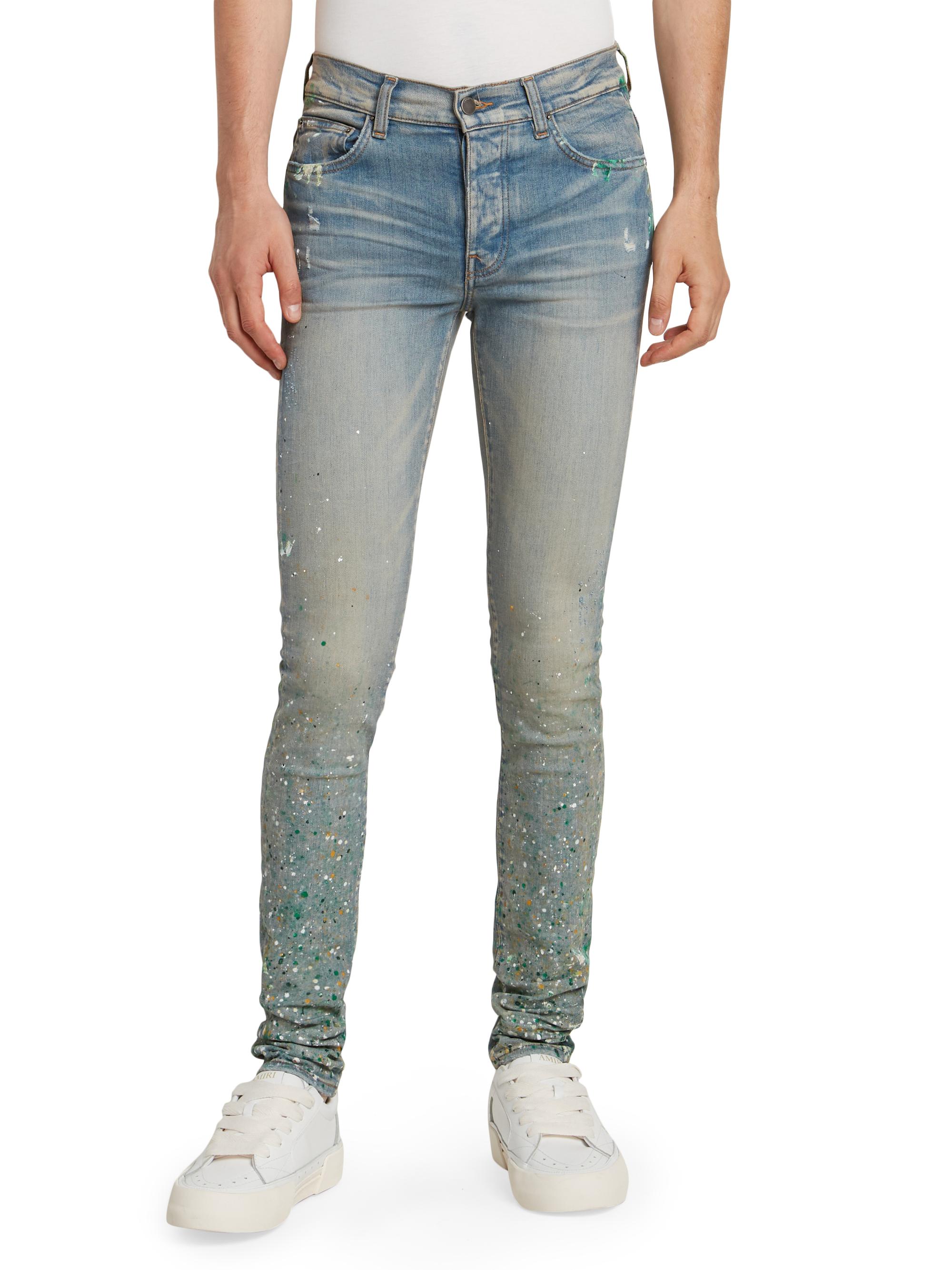 Amiri Painter Low-Rise Skinny Jeans | Saks Fifth Avenue