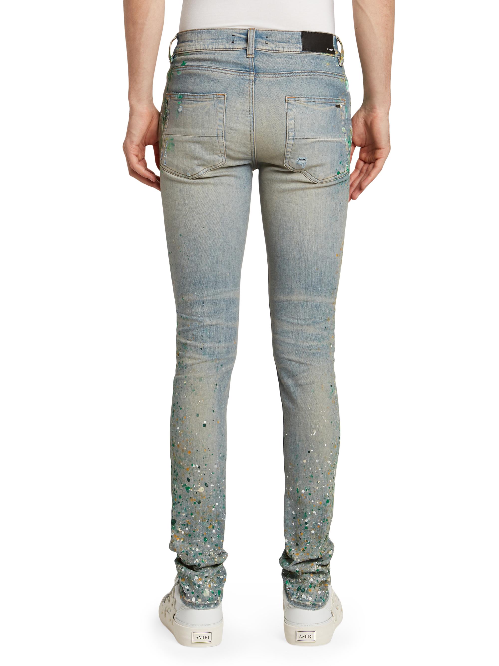 Amiri Painter Low-Rise Skinny Jeans | Saks Fifth Avenue