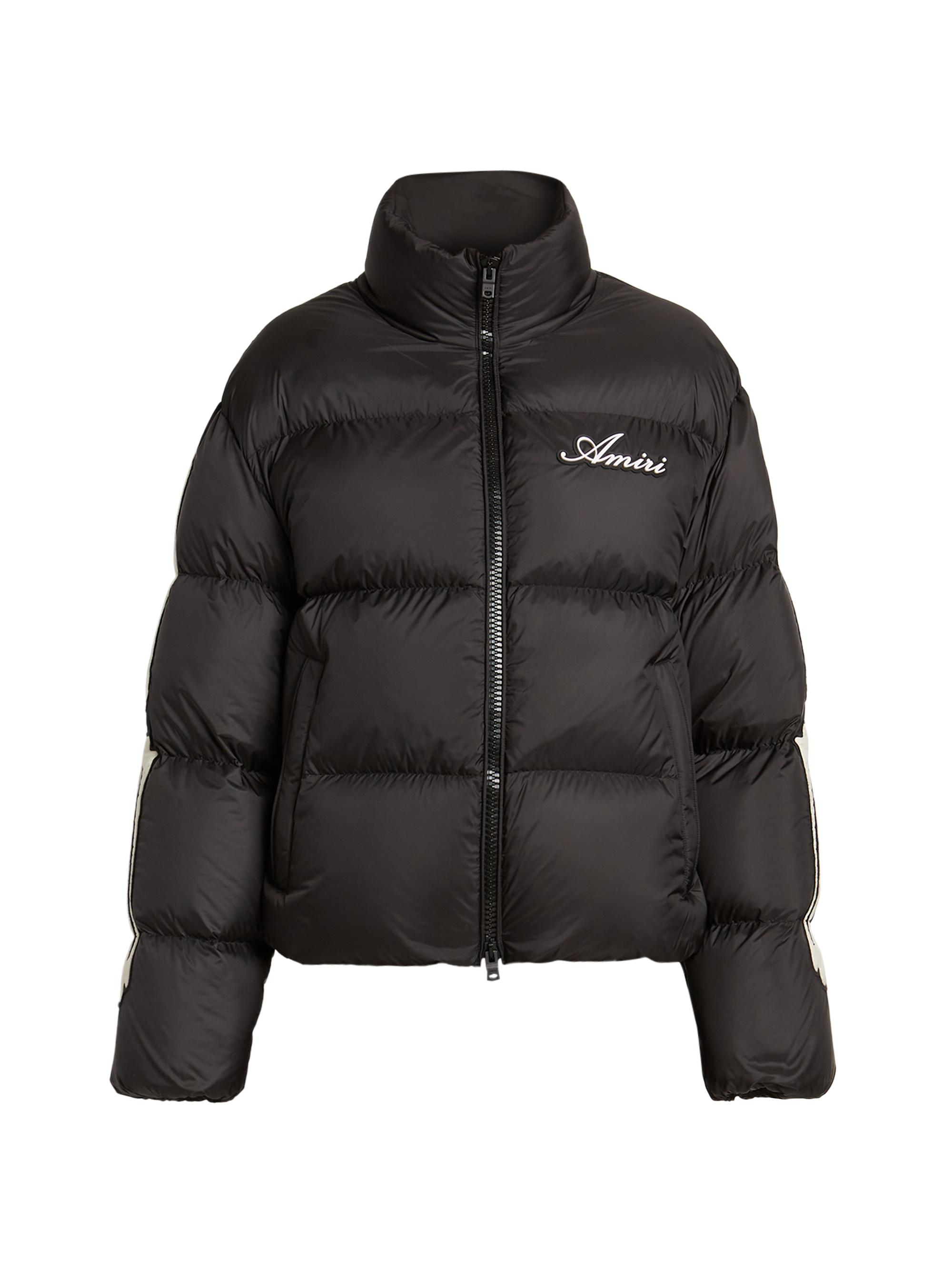 ジャケット・アウター AMIRI Black Down Puffer Jacket BONES DOWN JACKET - Black | AMIRI