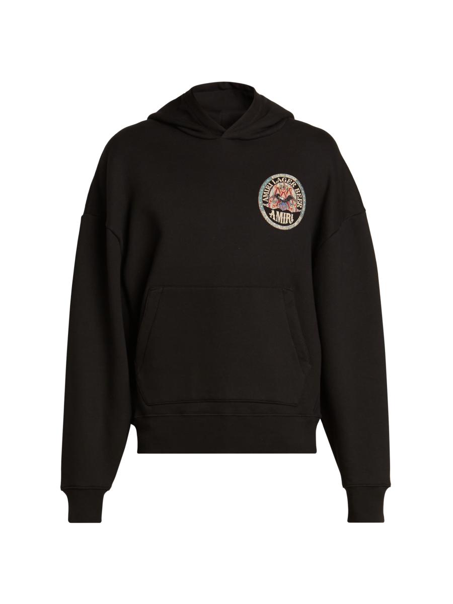 関税・送料込 AMIRI MA HOLLYWOOD OVERSIZED HOODIE フーディ Black 'MA' Hollywood Oversized Hoodie by AMIRI on Sale