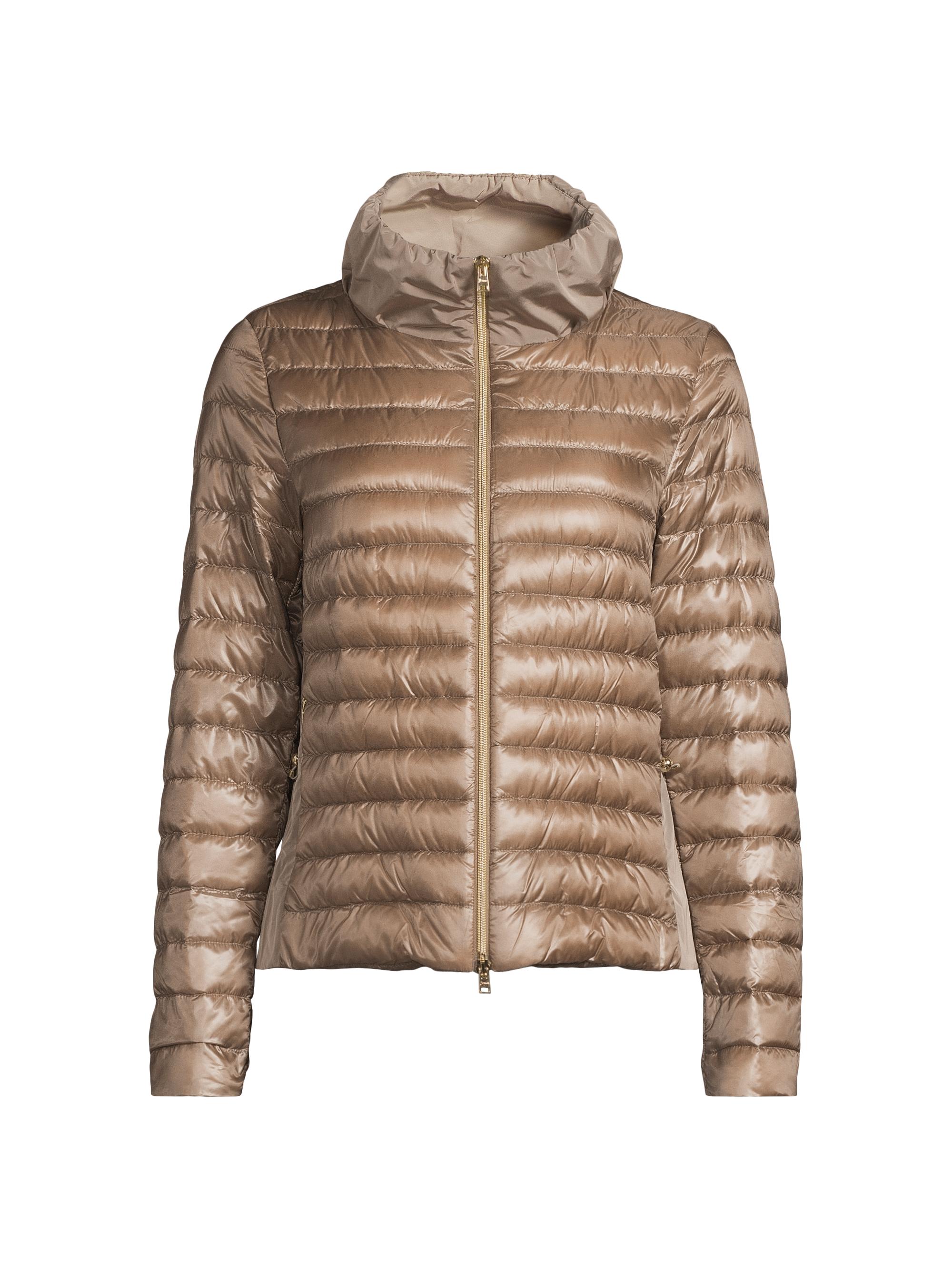 Herno Women's Taffeta Back Shaped Jacket - Taupe