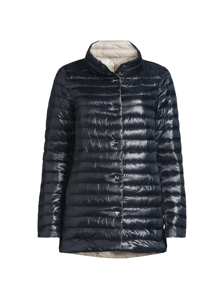 Herno Ultralight Reversible A-Line Down Jacket | Saks Fifth