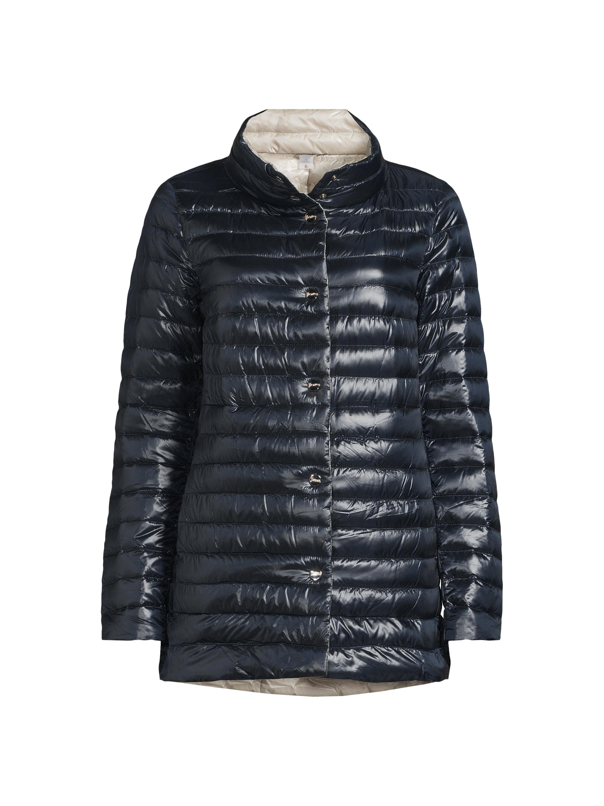 2024SS HERNO イリディセント Aラインジャケット 0400022240812_NAVYSILVER?wid=