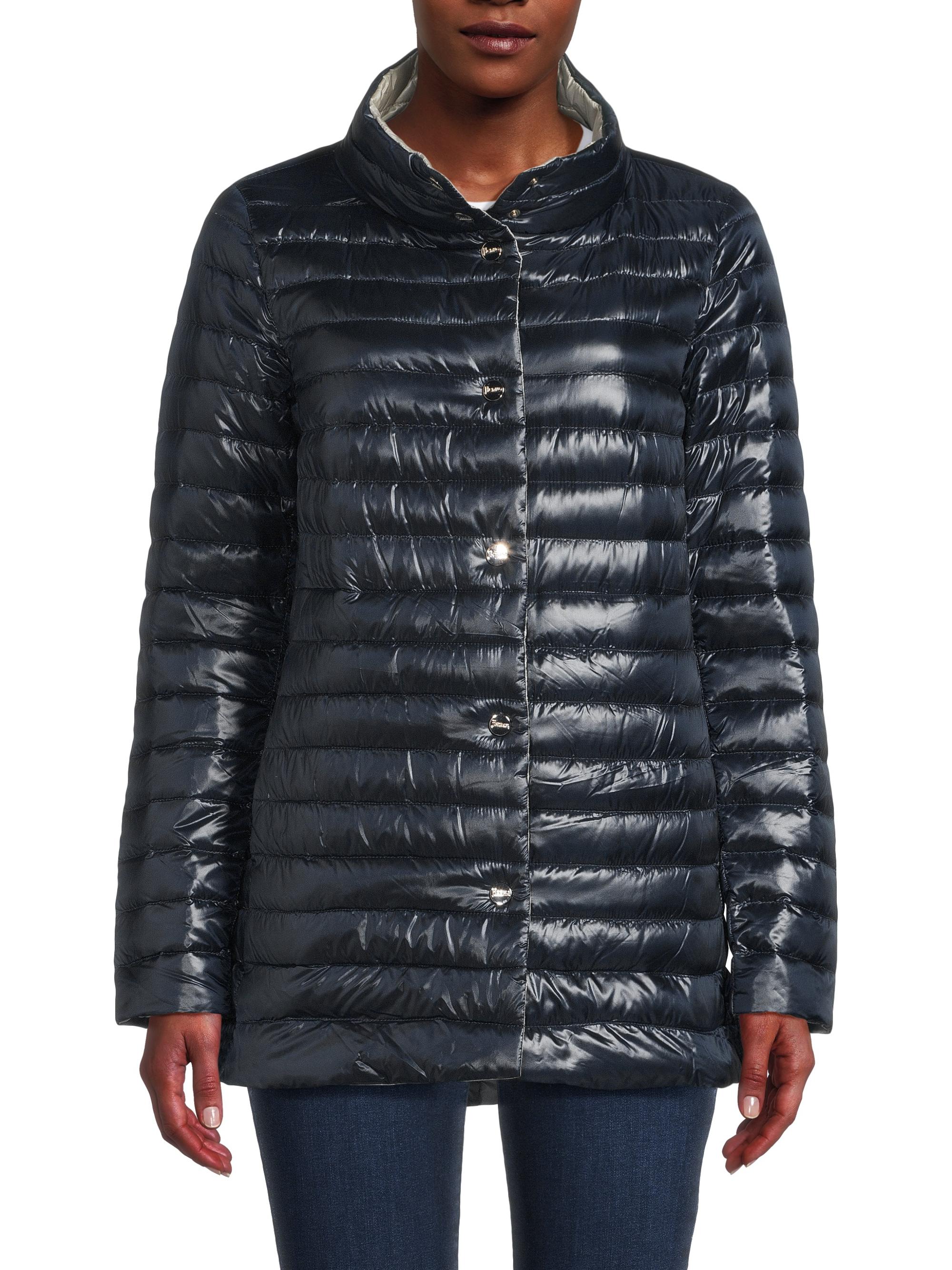 Herno Ultralight Reversible A-Line Down Jacket | Saks Fifth