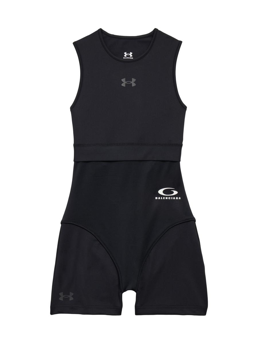 Balenciaga Under Armour Layered Cycling Bodysuit | Saks