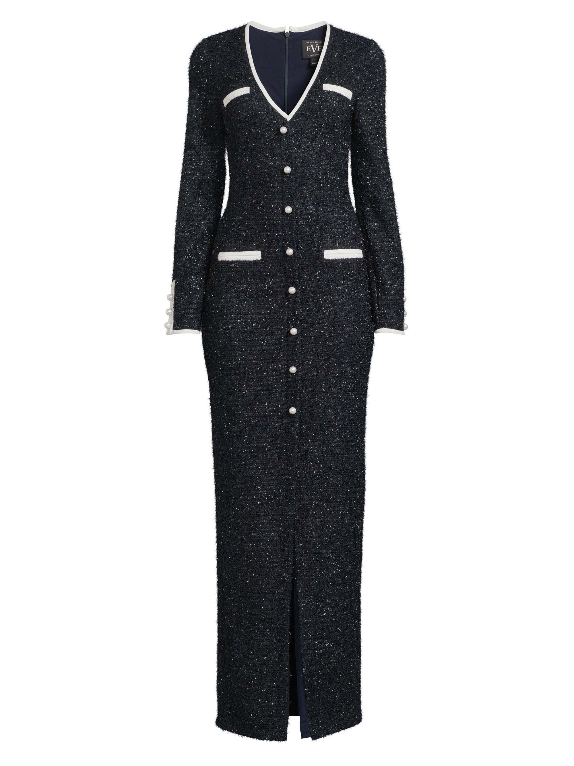 Black Halo Women's Koa Speckled Suit Gown - Ravishing Royale
