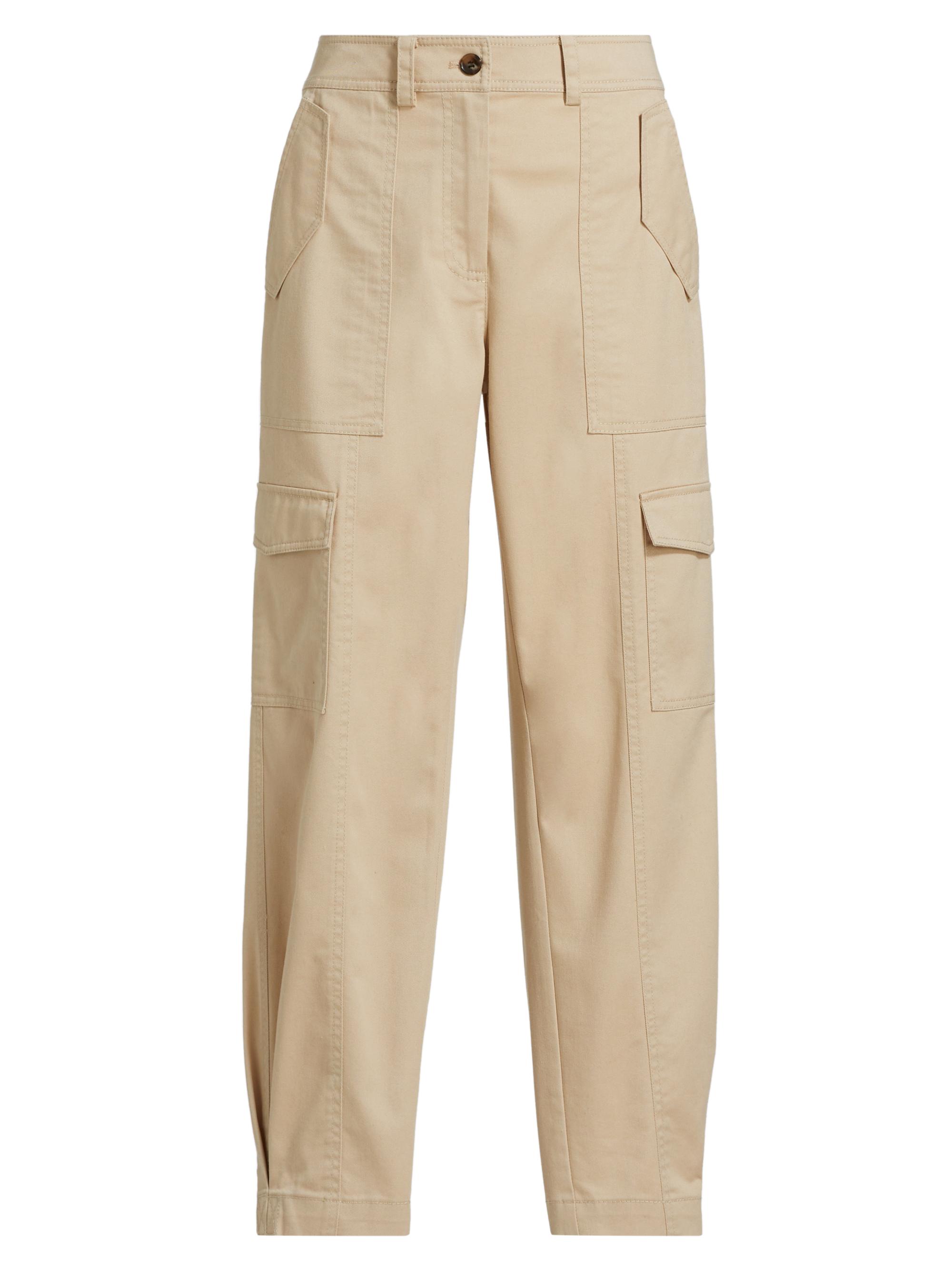 Derek Lam 10 Crosby Women's Elian Cargo Pants - Safari